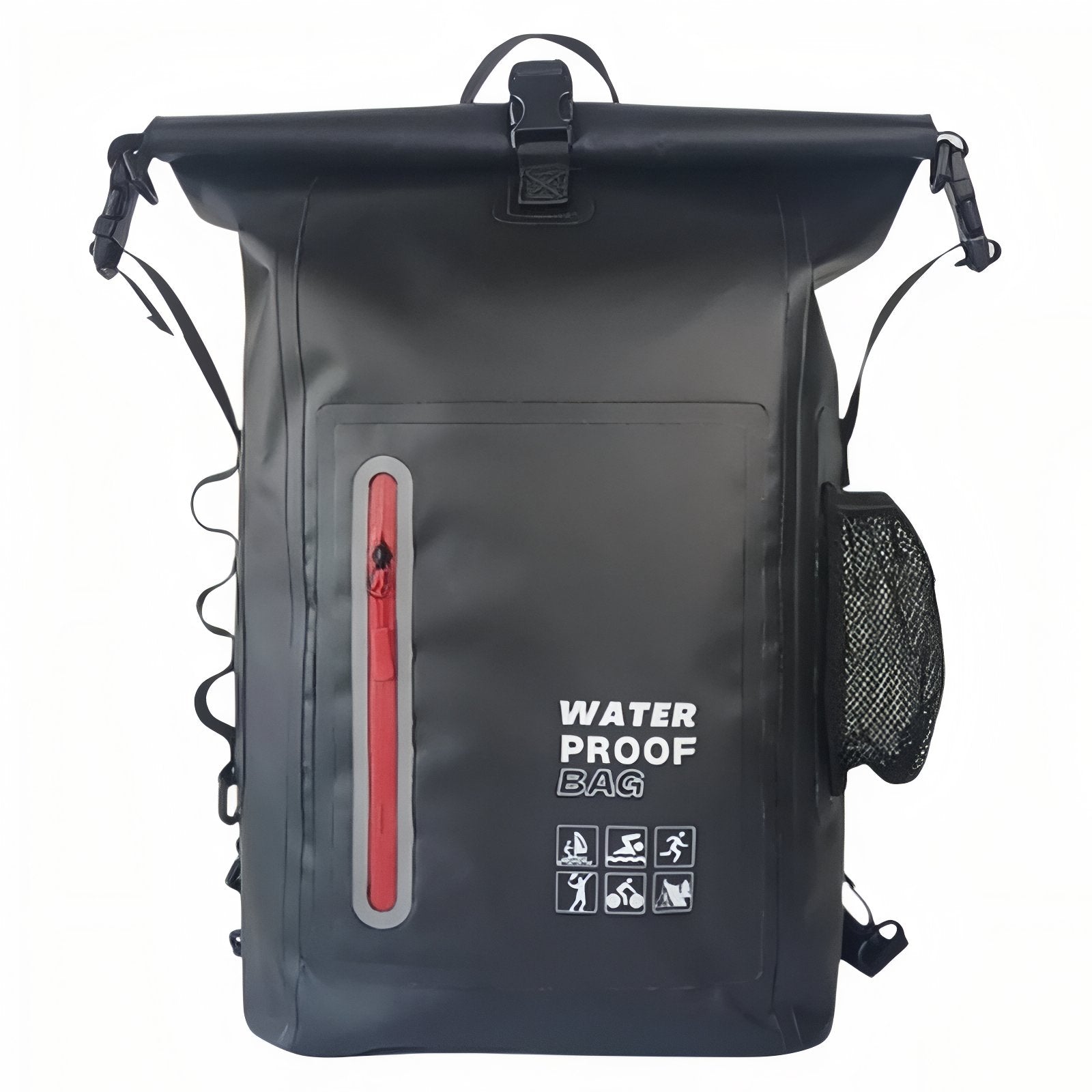 Sac à Dos Étanche Randonnée 30L - Noir