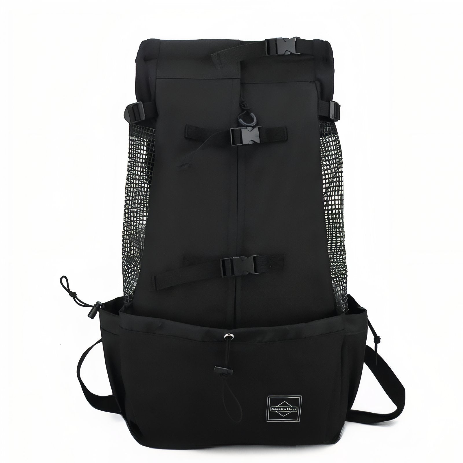 Sac Porte Chien Randonnée - Noir