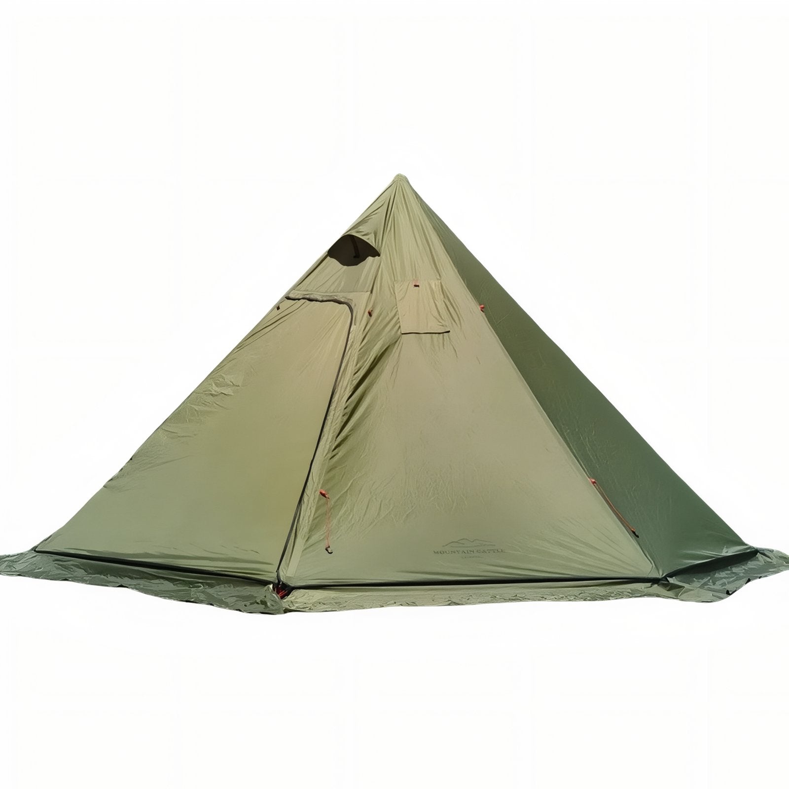 Tente Tipi Hiver 4-6 Personnes - Vert Olive