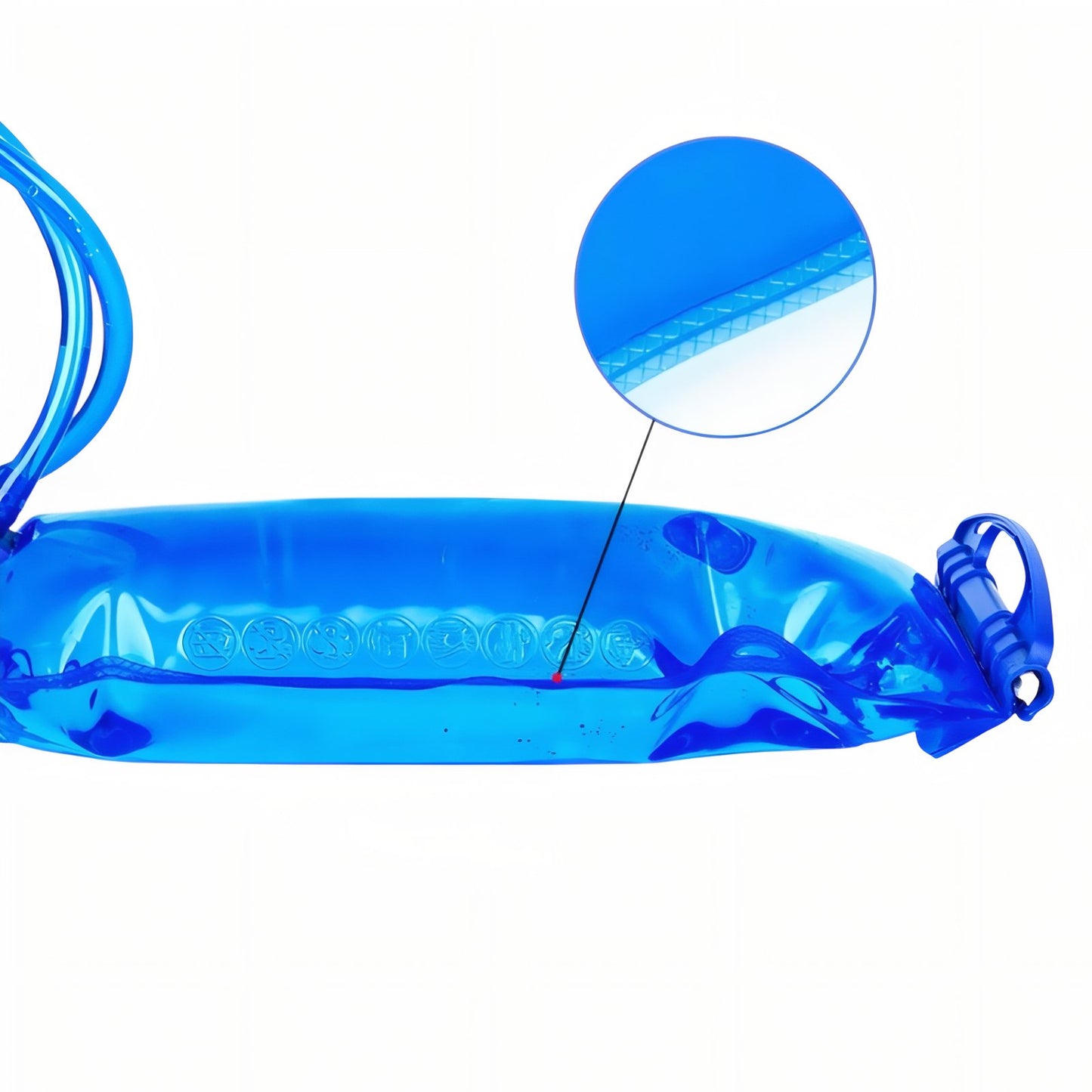 Poche À Eau Randonnée gros plan détail produit - 1 L - 1.5 L - 2 L - 3 L