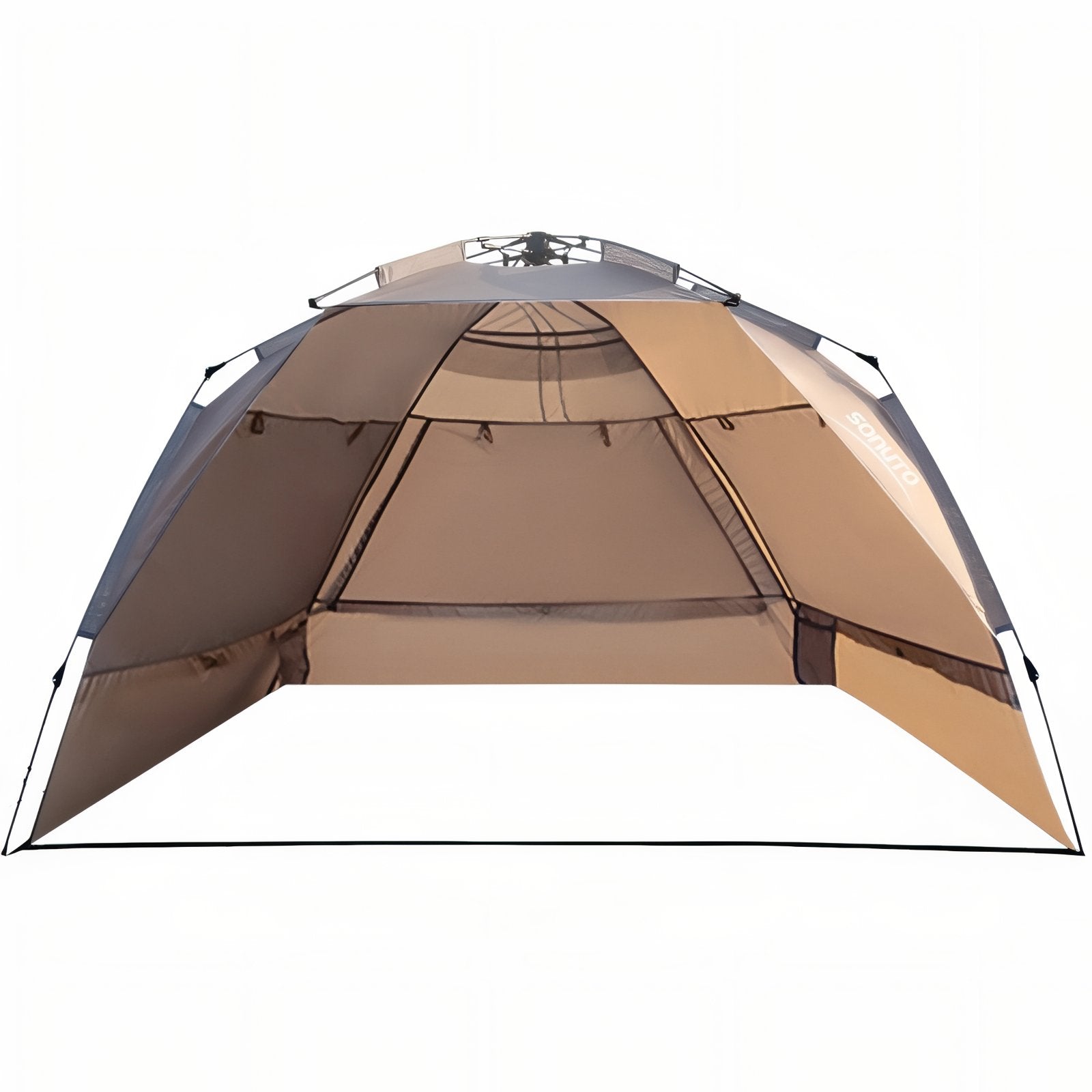 Tente Abris Soleil 4 Personnes - Beige Clair