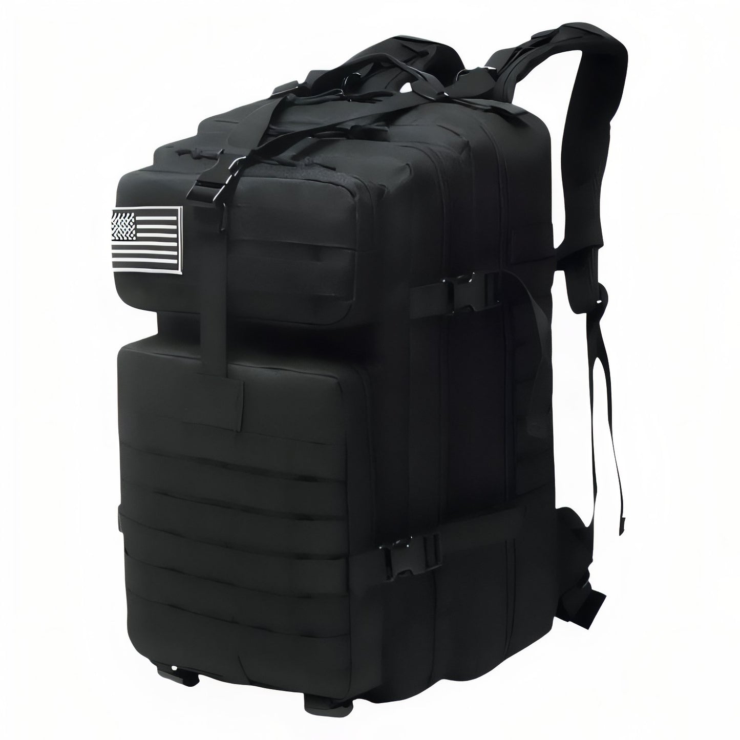 Sac à Dos Militaire Imperméable 30L/50L - Noir (50L)