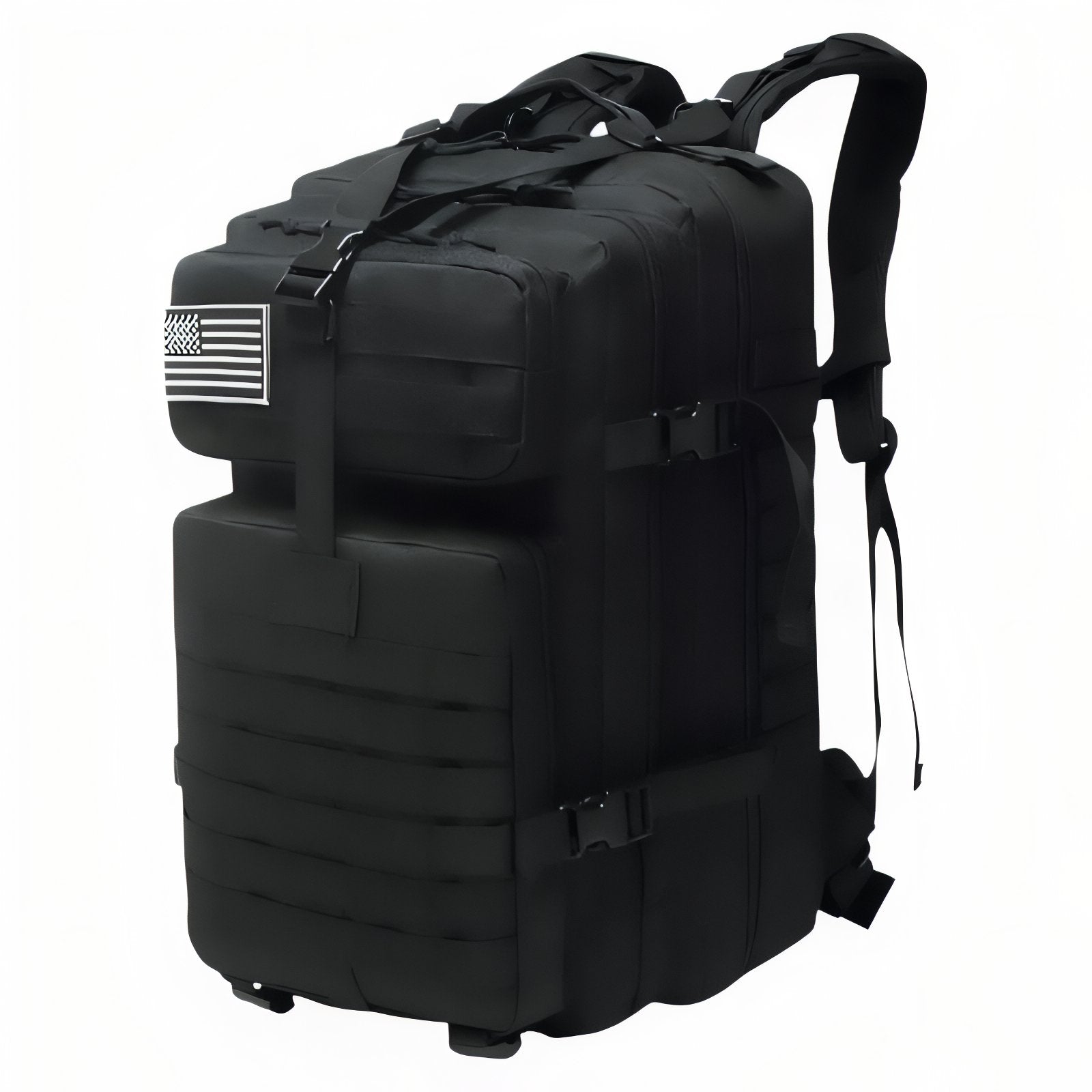 Sac à Dos Militaire Imperméable 30L/50L - Noir (50L)