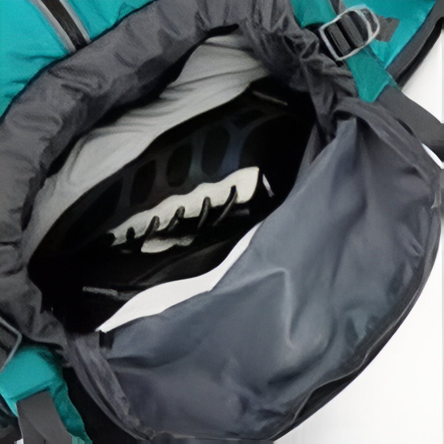 Sac à Dos Randonnée Multi-Poches 55L compartiment ouvert - Turquoise et Gris - Gris Foncé et Noir - Gris Foncé et Bleu Marine - Noir Profond - Orange et Gris
