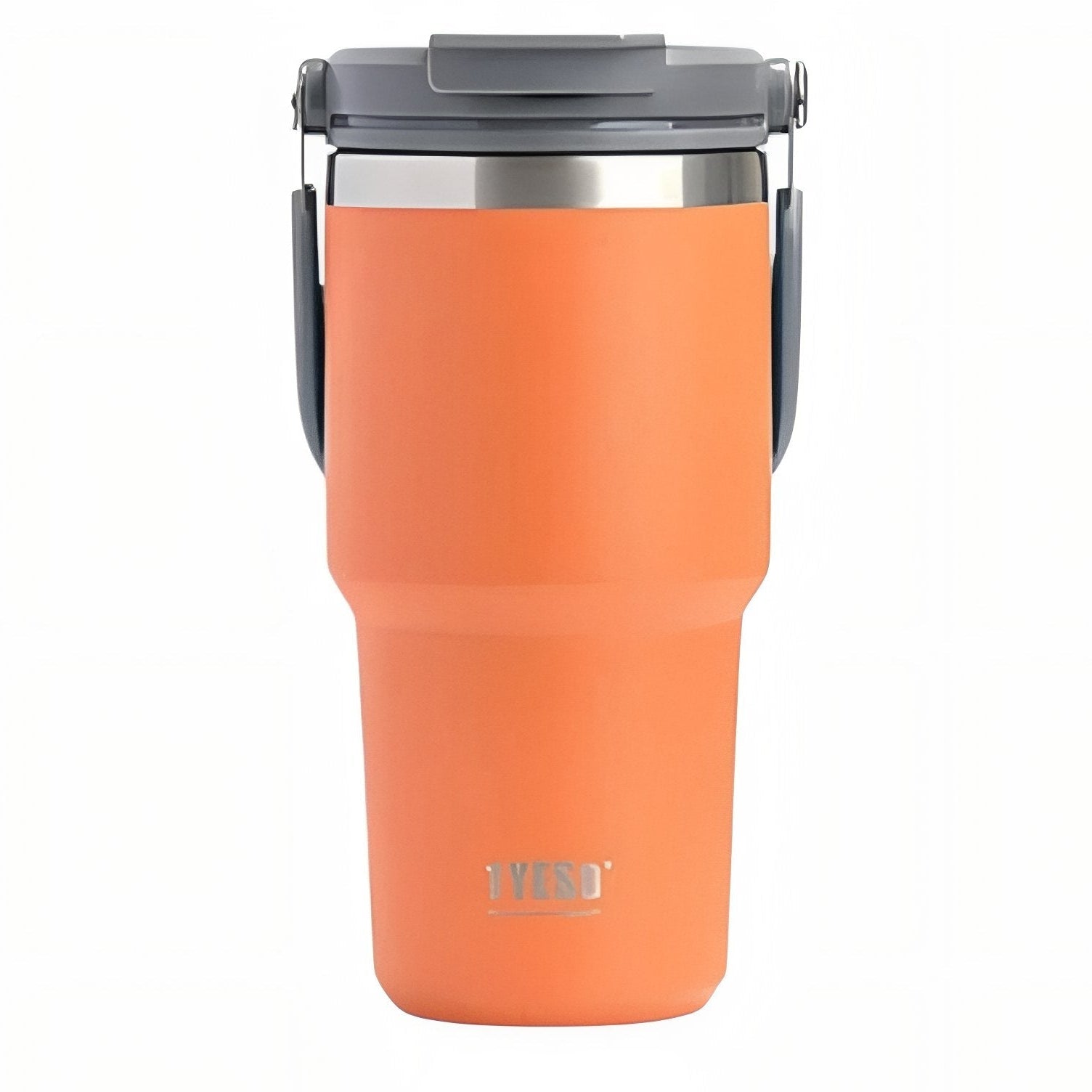 Mug Isotherme Avec Bec - Orange Brûlé - 600ml