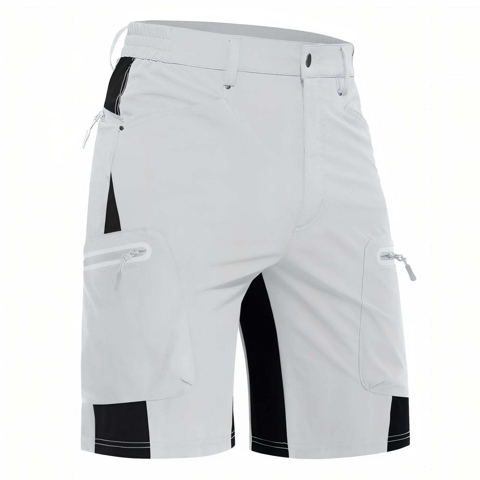 Short de Randonnée Homme Imperméable - Blanc