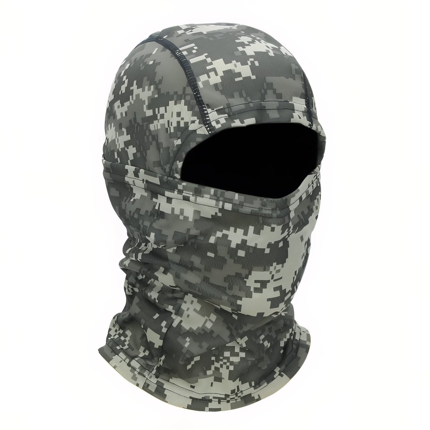 Cagoule Camouflage Militaire - Gris Camouflage - 56-60cm