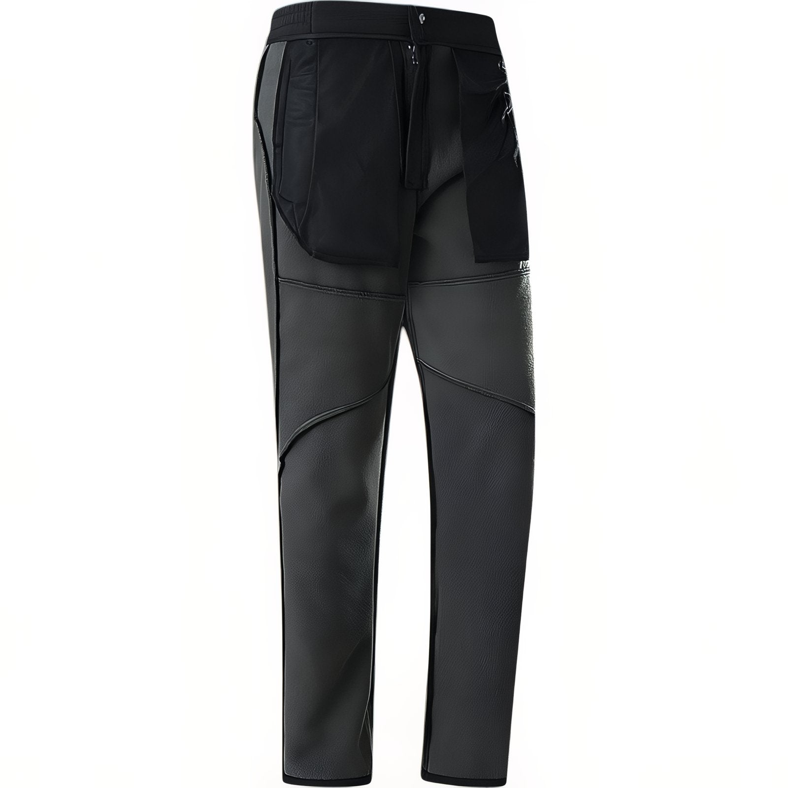 Pantalon Randonnée Grand Froid Femme vue latérale - Noir