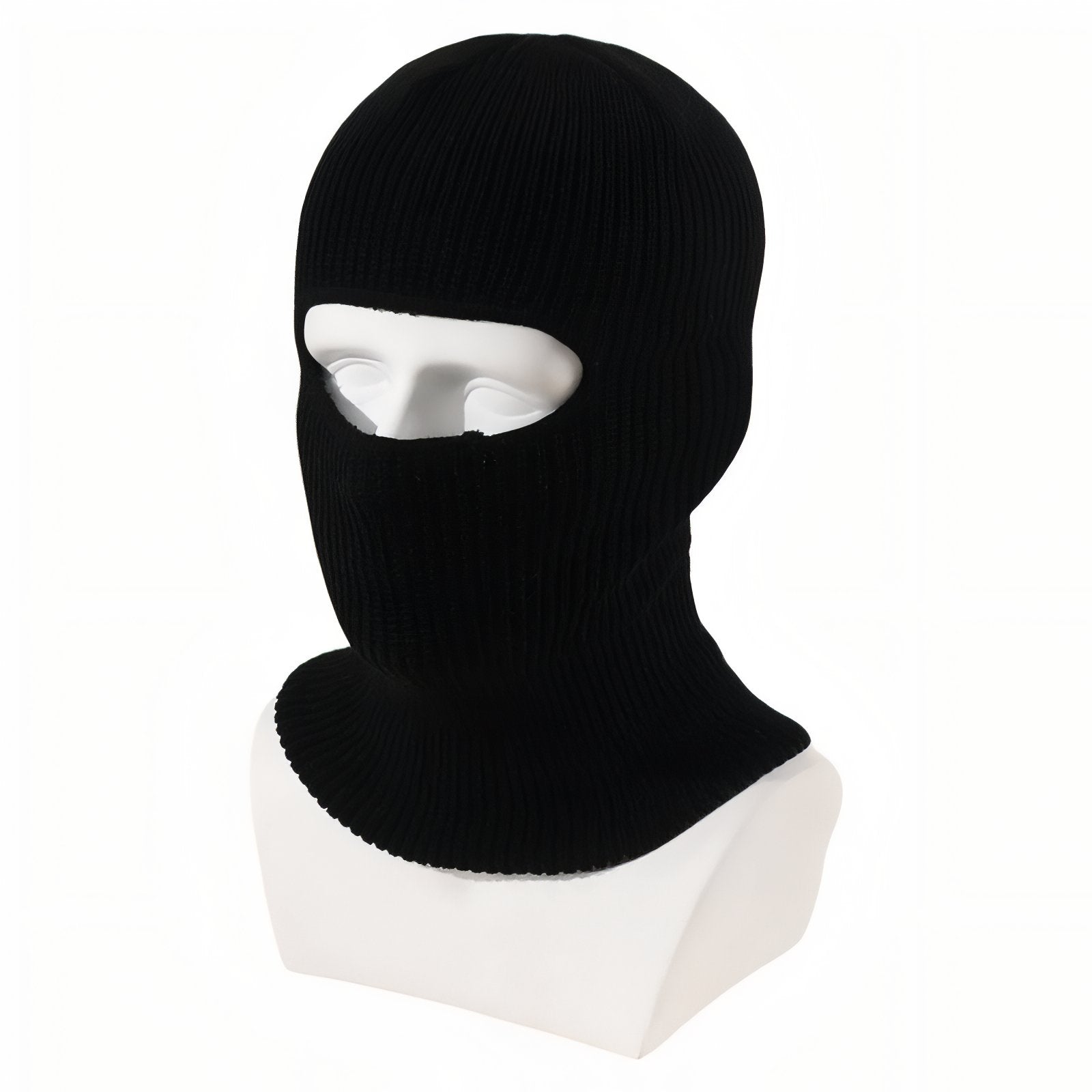 Cagoule Hiver Homme - Noir - Taille Unique
