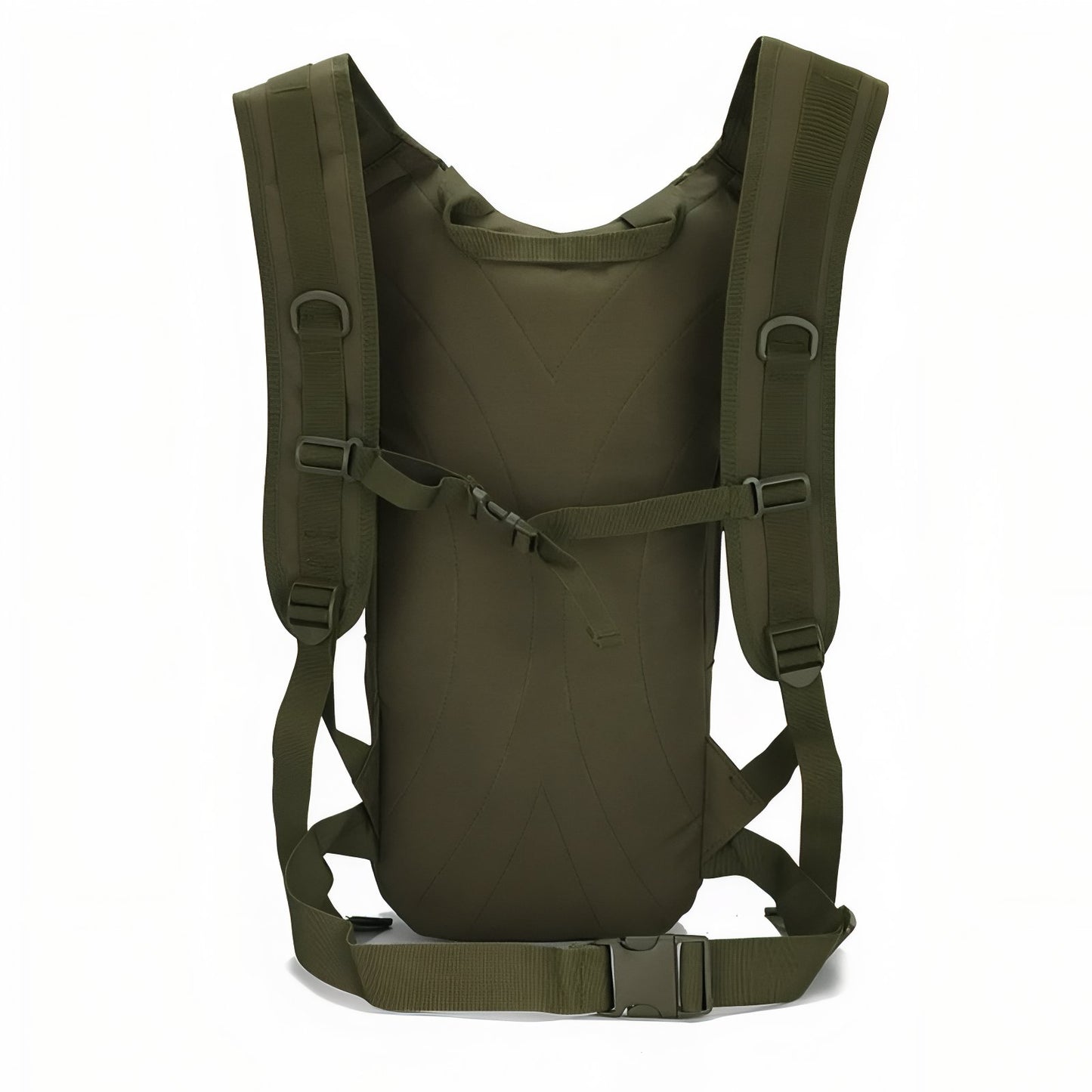 Sac à Dos Militaire 25 Litres gros plan sangle - Vert Olive - Vert Camouflage - Gris Camouflage - Olive Camouflage - Noir