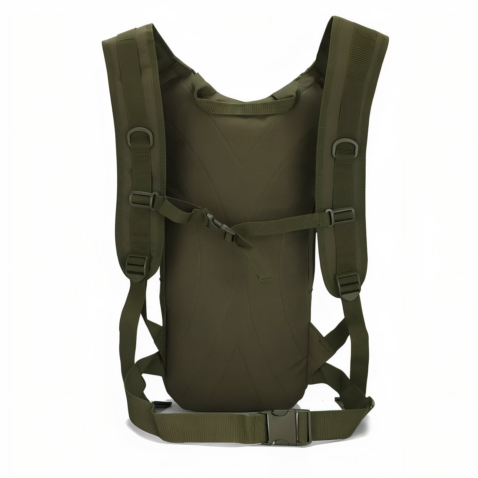 Sac à Dos Militaire 25 Litres gros plan sangle - Vert Olive - Vert Camouflage - Gris Camouflage - Olive Camouflage - Noir