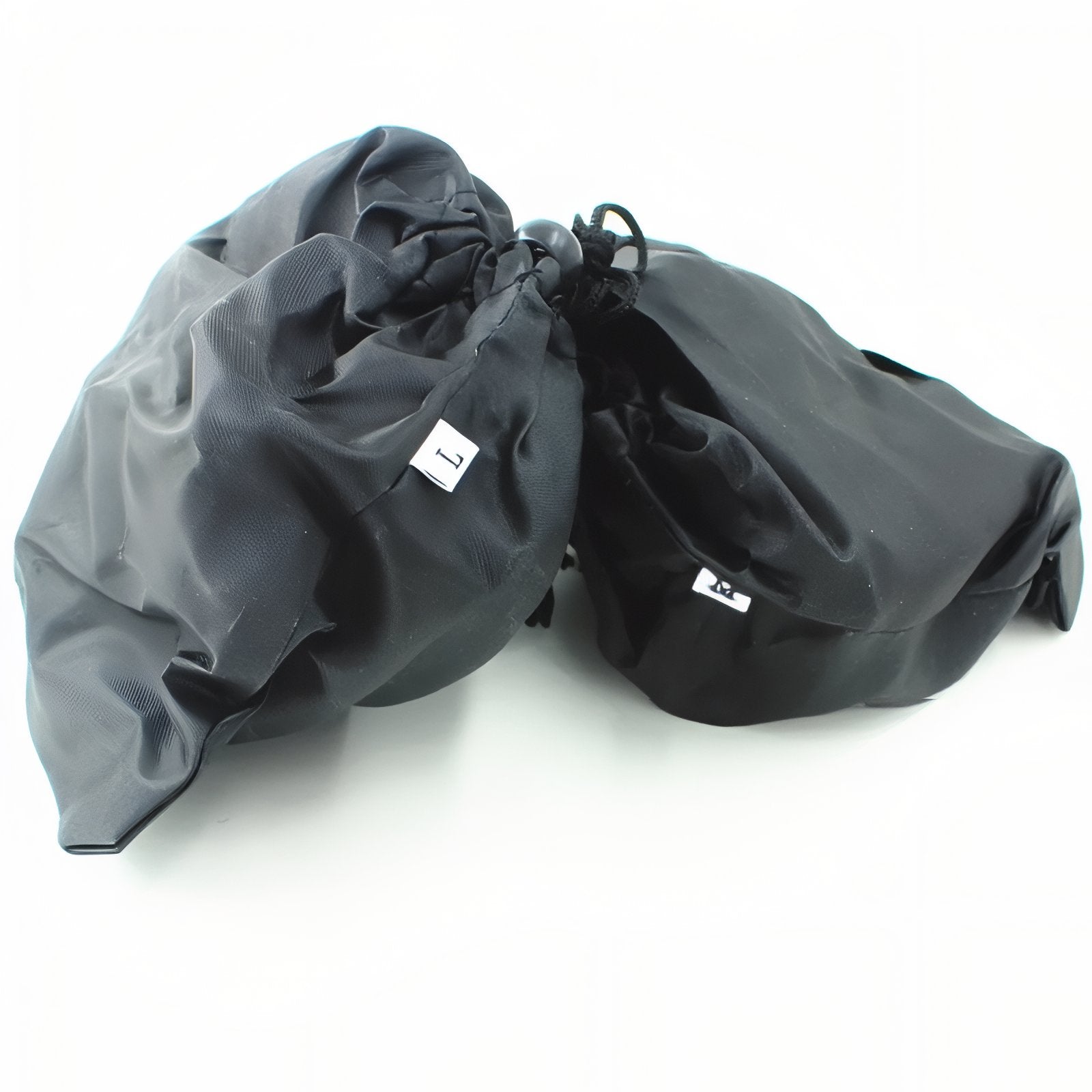 Crampons Randonnée Neige 18 Dents deux sacs noirs - Noir - Orange