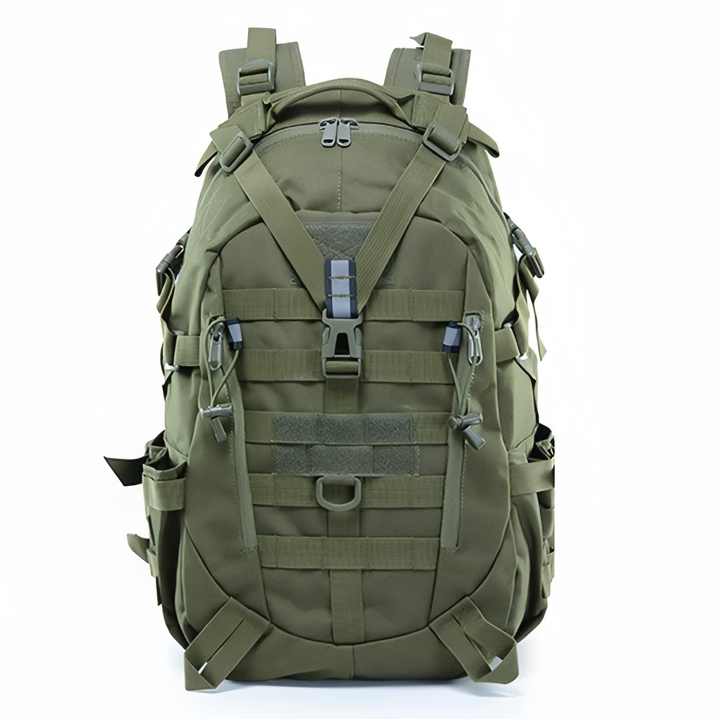 Sac à Dos Randonnée Militaire 40L - Vert Olive