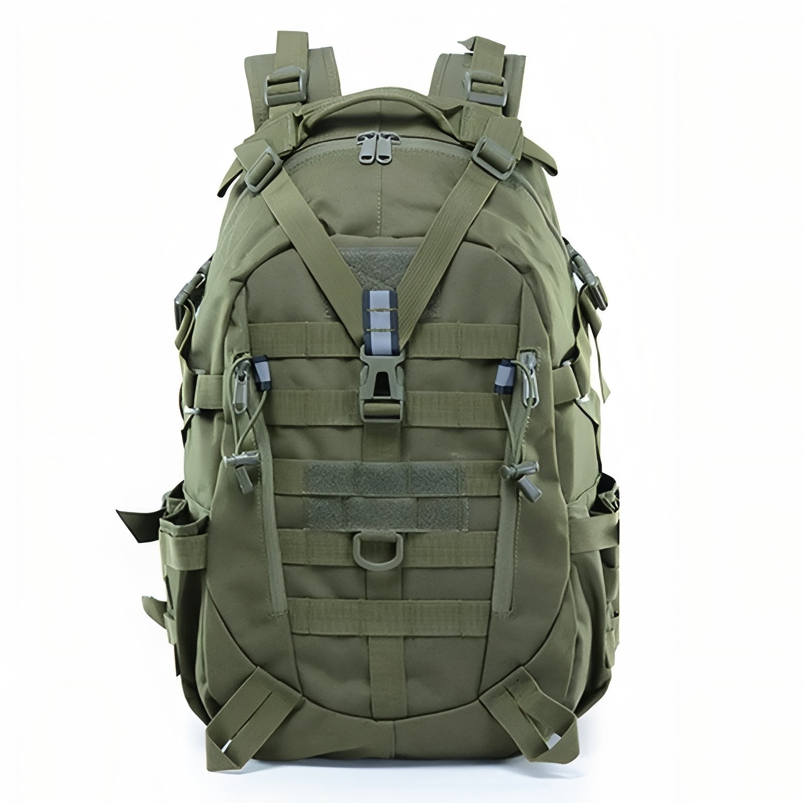 Sac à Dos Randonnée Militaire 40L - Vert Olive