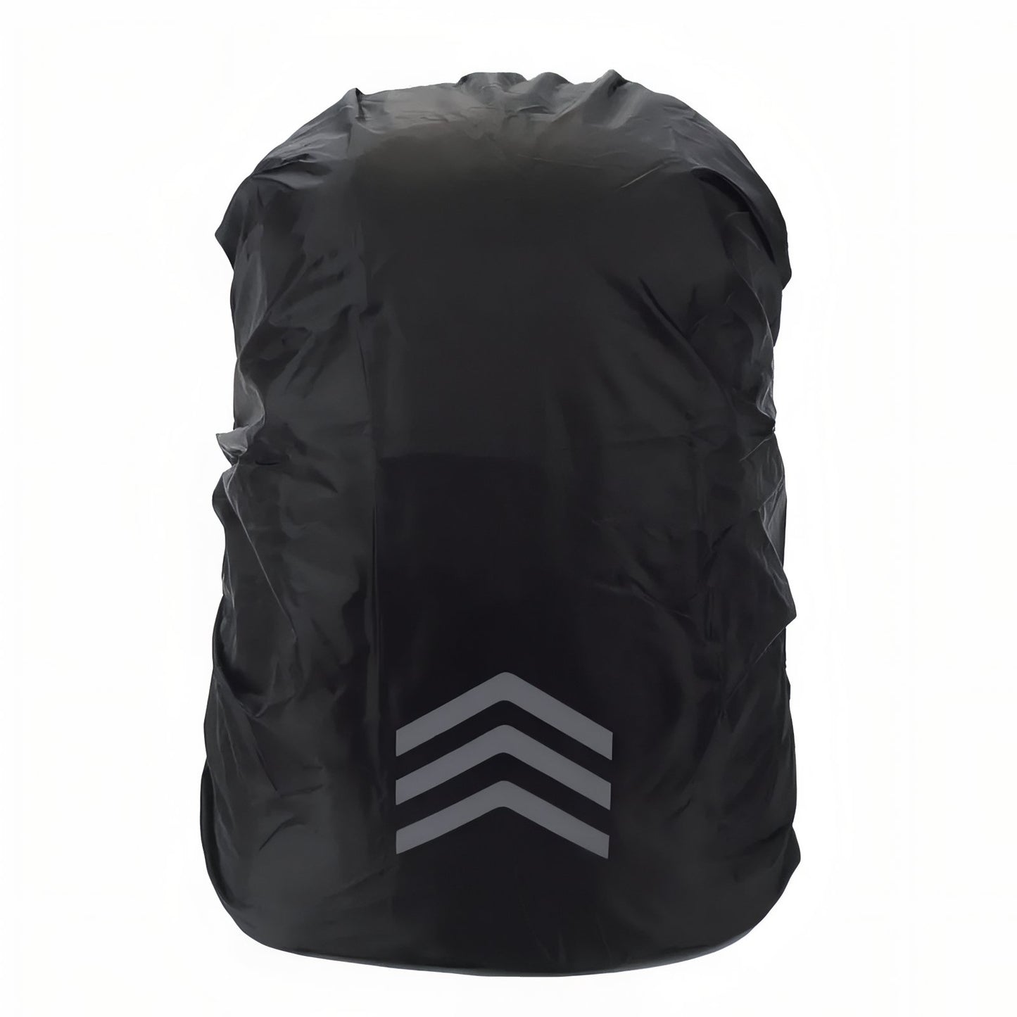 Randonnée Couvre Sac Fluo 18-55L - Noir Mat