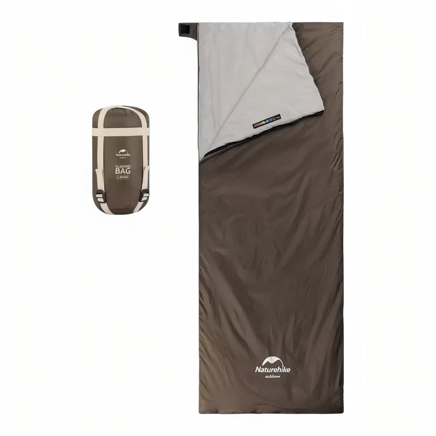 Sac De Couchage Été Ultra Léger - Marron Foncé