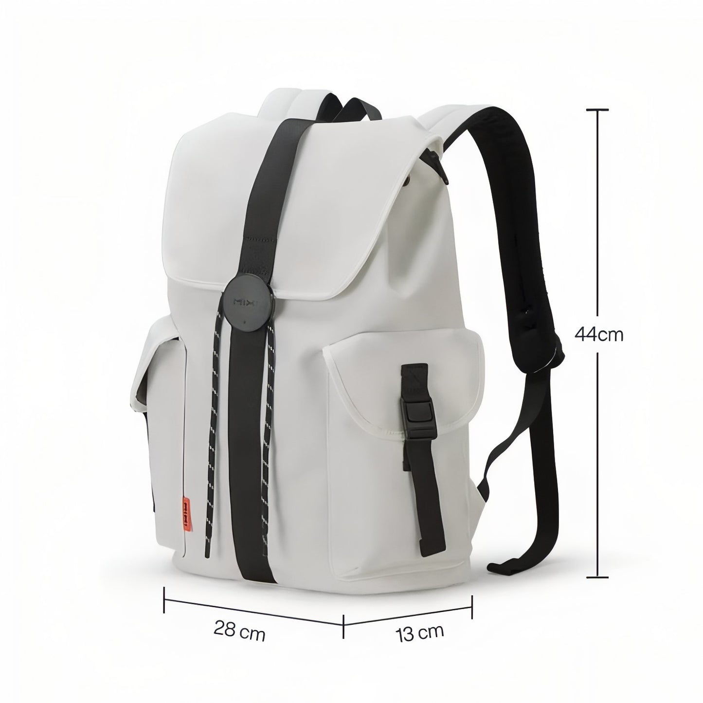 Sac à Dos Petite Randonnée Léger et Tendance guide des dimensions - Blanc - Noir - Marron - Bleu