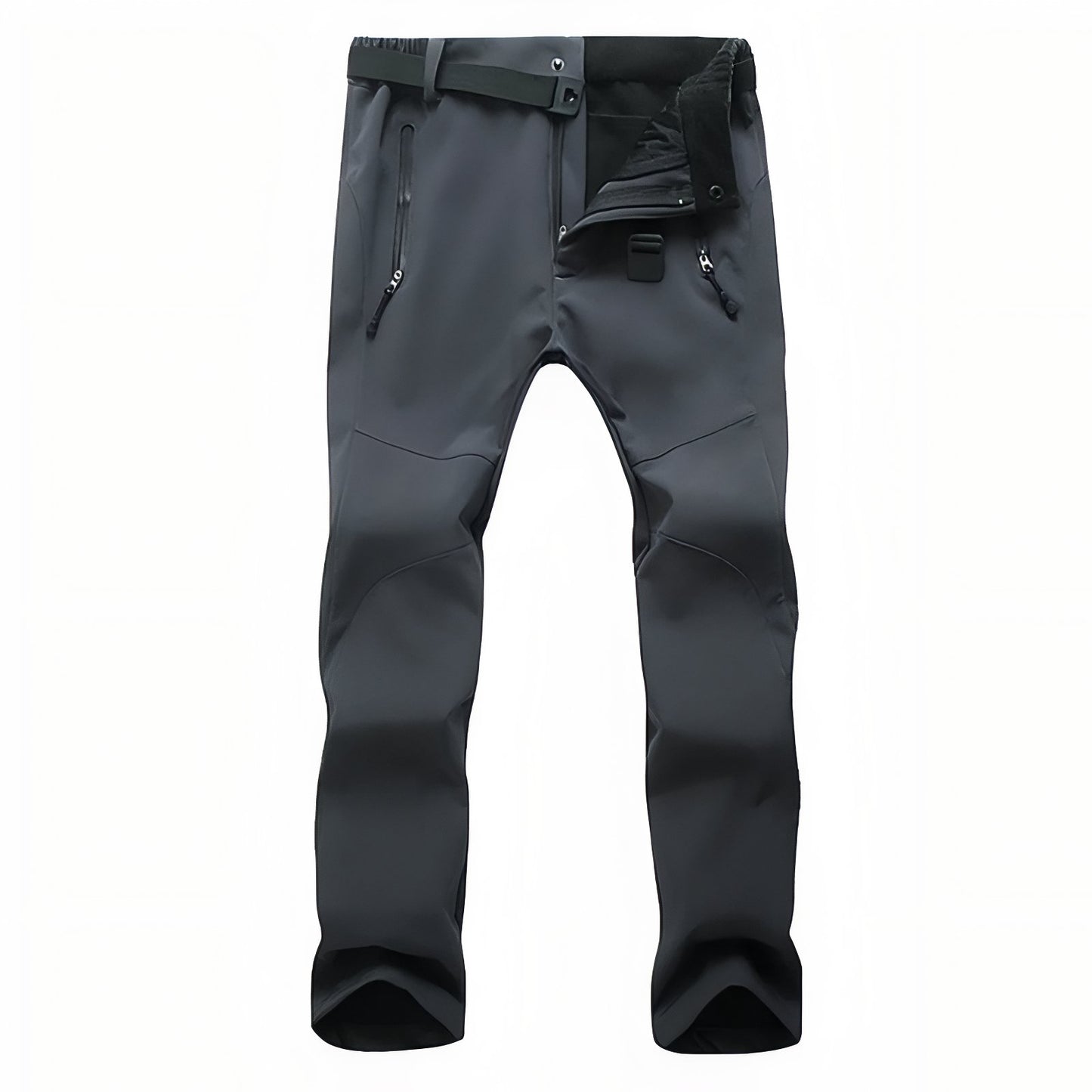Pantalon Randonnée Femme Imperméable - Gris Anthracite