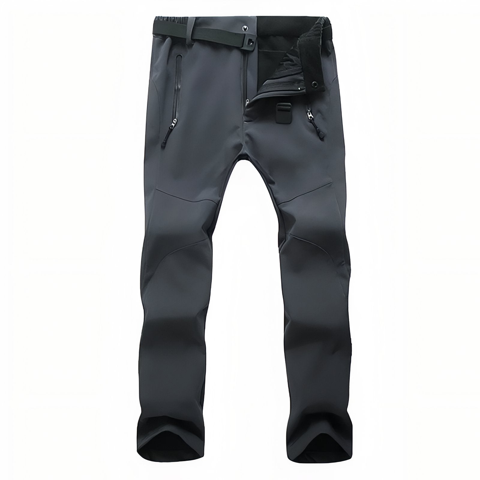 Pantalon Randonnée Femme Imperméable - Gris Anthracite