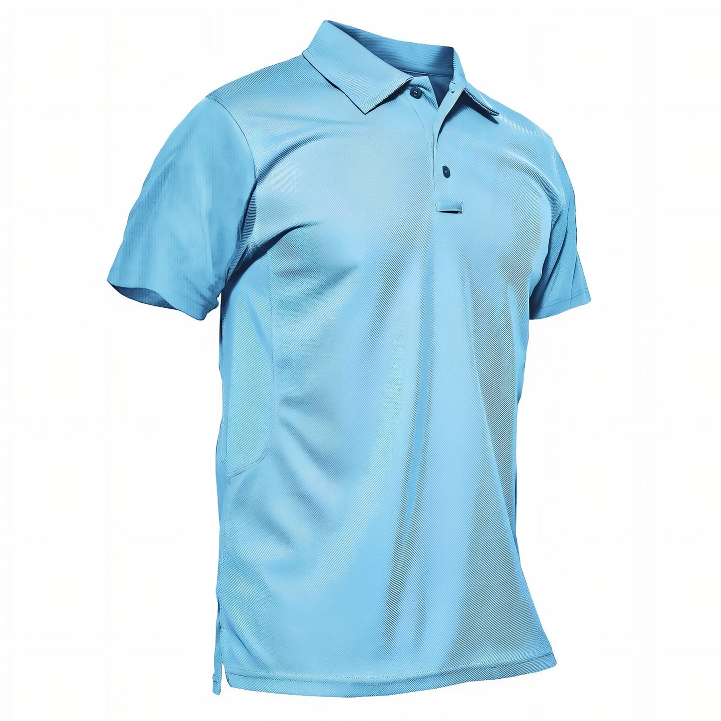 Tee-Shirt Randonnée Anti-Transpirant Homme - Bleu Ciel