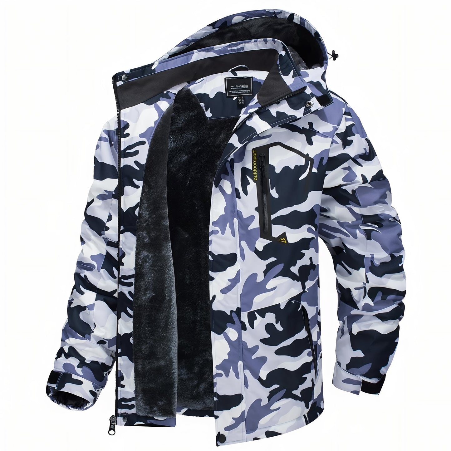 Veste Camouflage Randonnée - Blanc