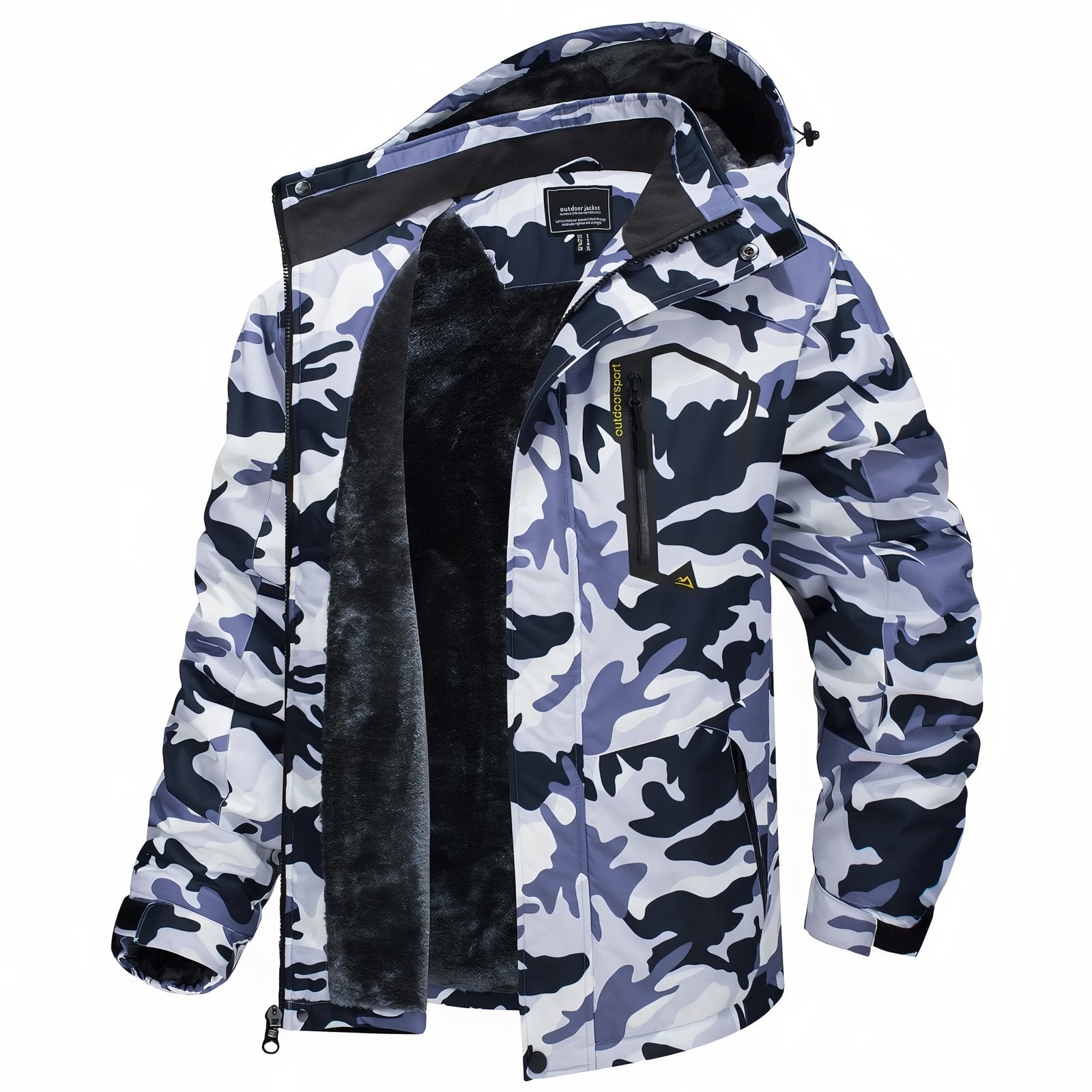 Veste Camouflage Randonnée - Blanc