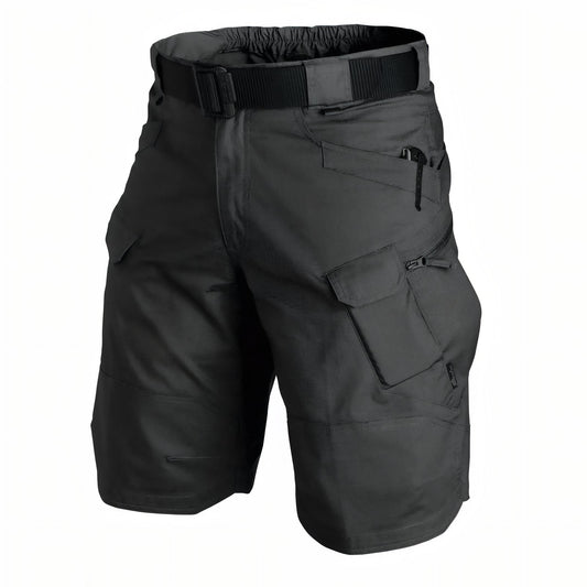 Short Cargo Randonnée Homme - Noir Charbon