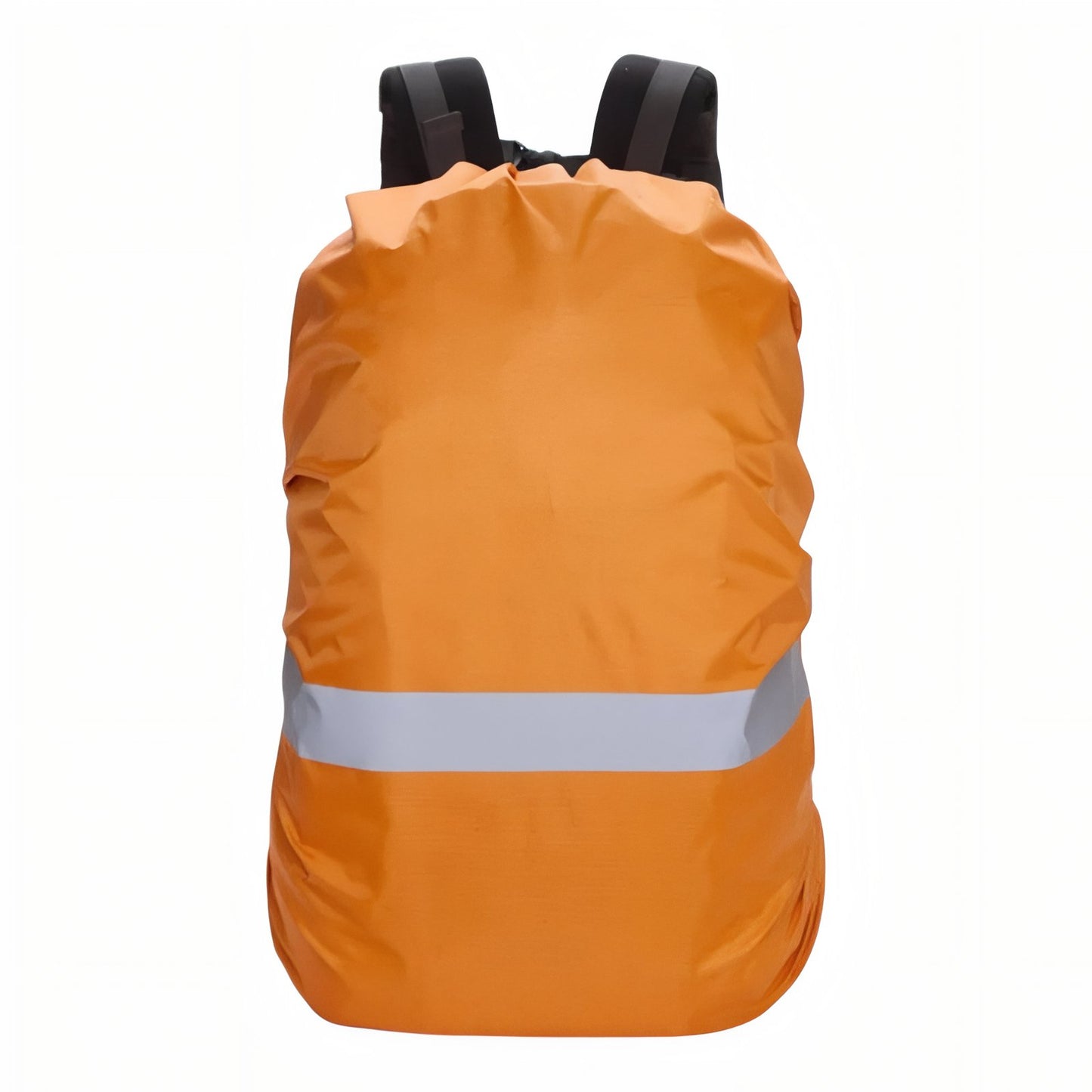 Housse Anti-Pluie Pour Sac de Randonnée 20-60L - Orange Fluo