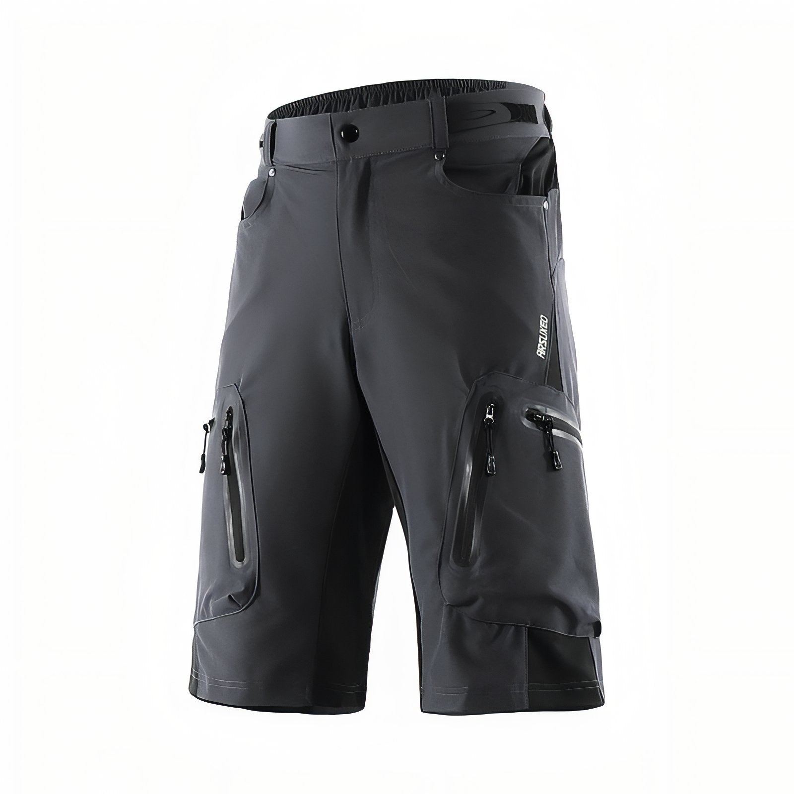 Short de Randonnée Homme Avec Poches - Gris Anthracite