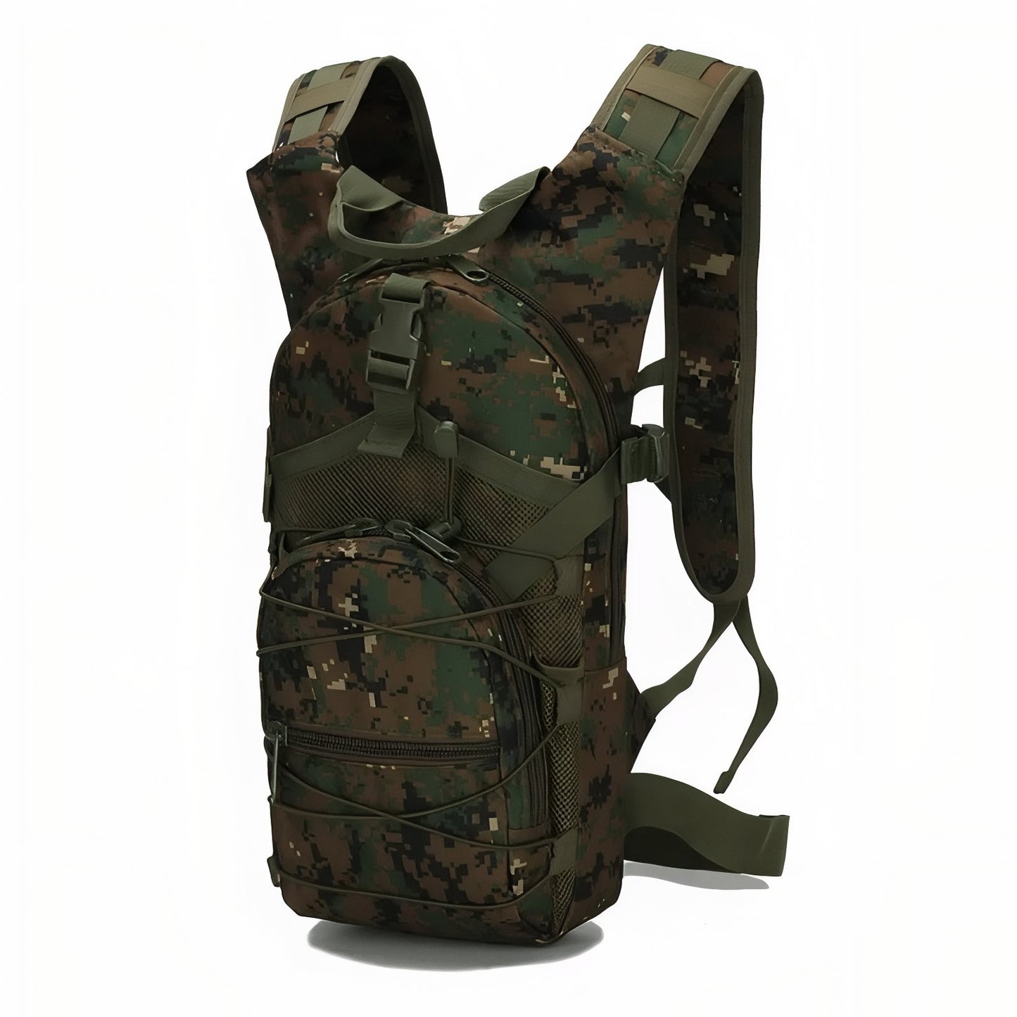 Sac à Dos Militaire 25 Litres - Vert Camouflage