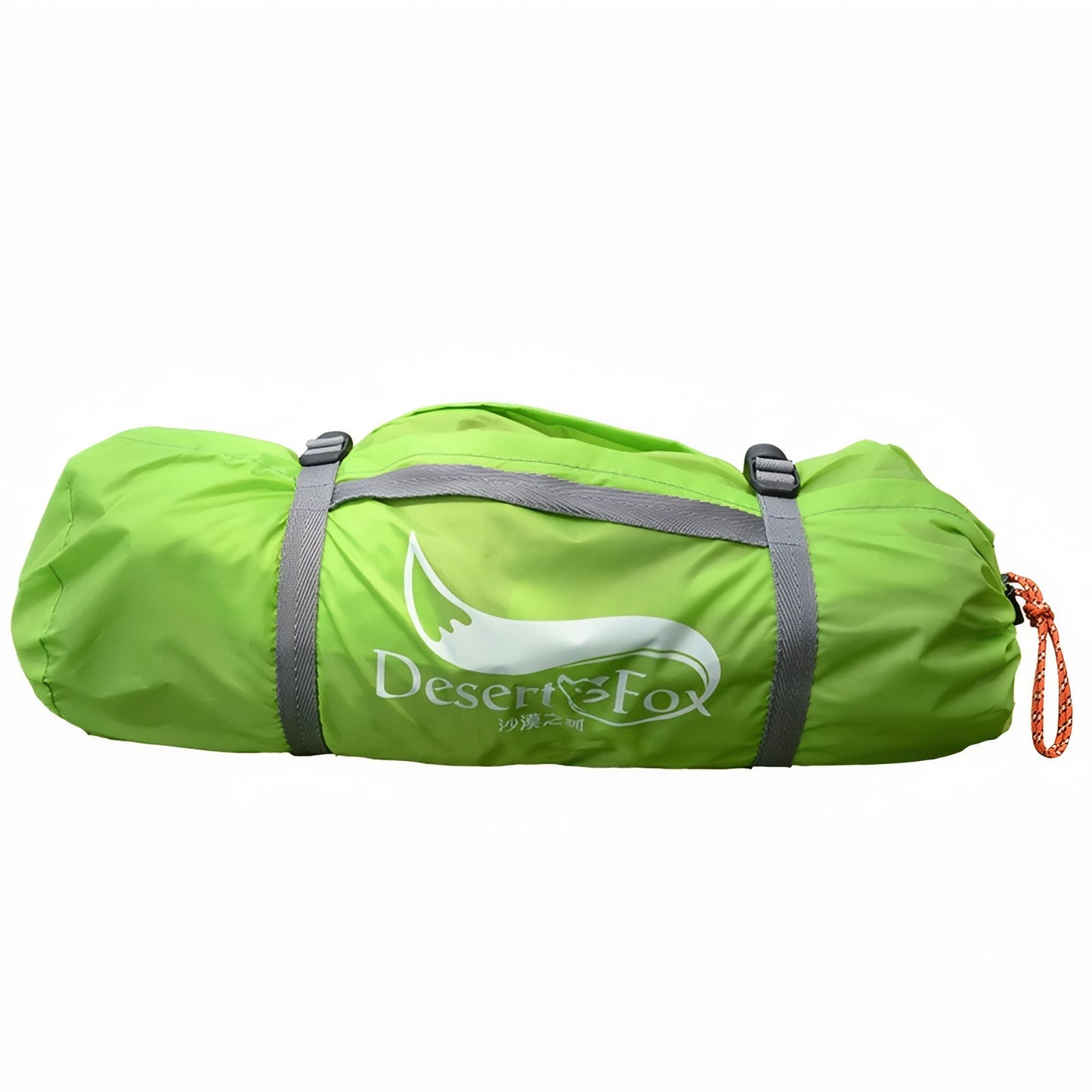 Tente Bivouac 2 Places Légère sac de rangement - Vert Lime et Gris Foncé - Orange Brillant - Bleu Ciel