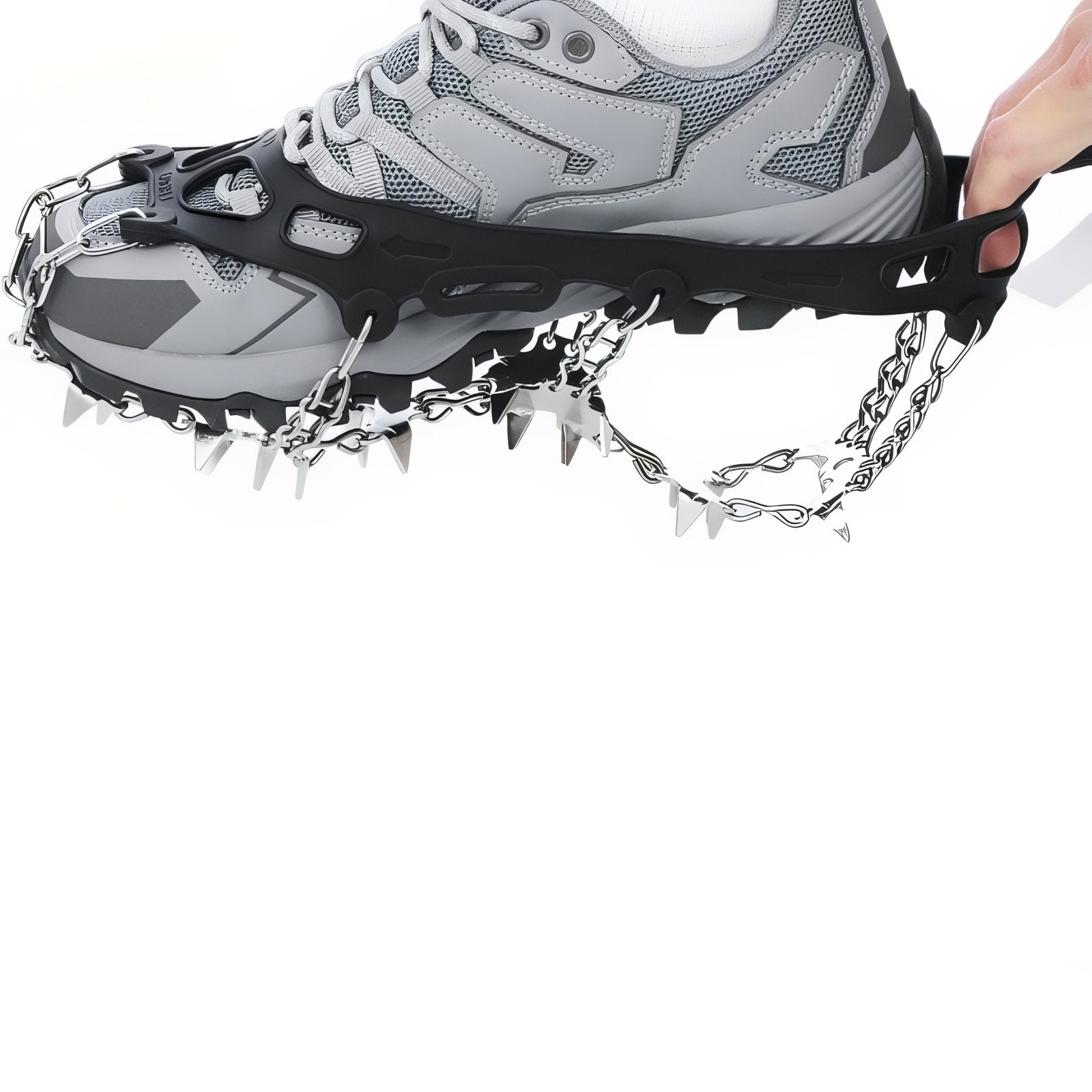 Crampons Glace Randonnée 32 Dents portée à la main - 36-40 - 40-44 - 44-47