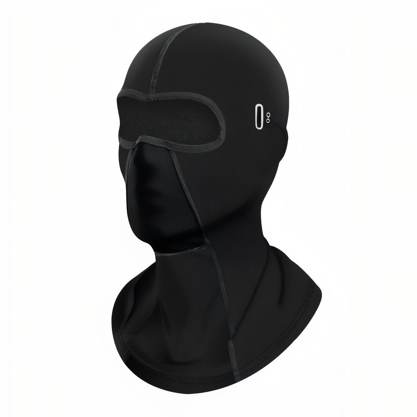 Cagoule Randonnée Hiver - Noir Long (encoche oreilles pour lunettes) - 56-63cm