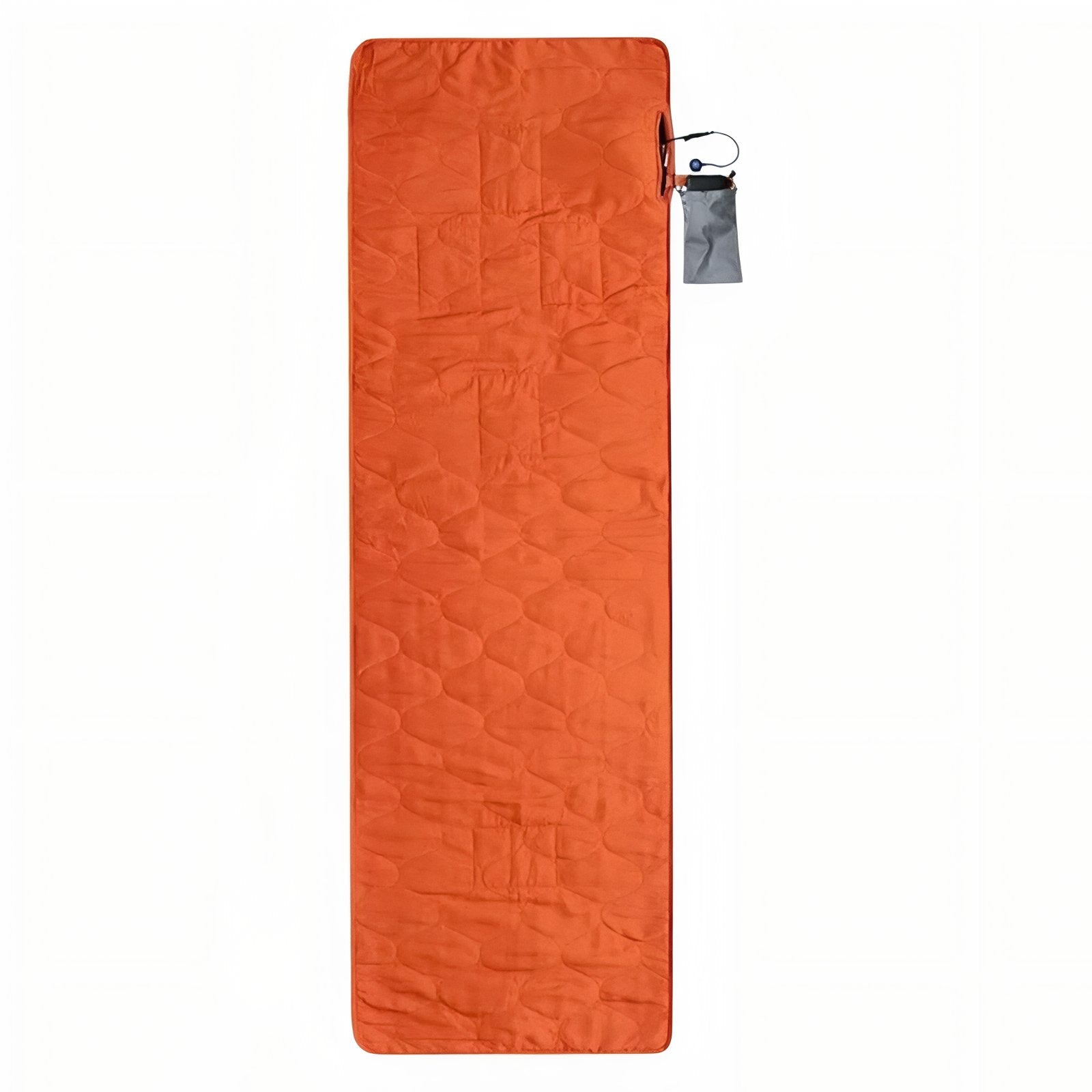 Tapis Chauffant Camping USB - Orange Fluo