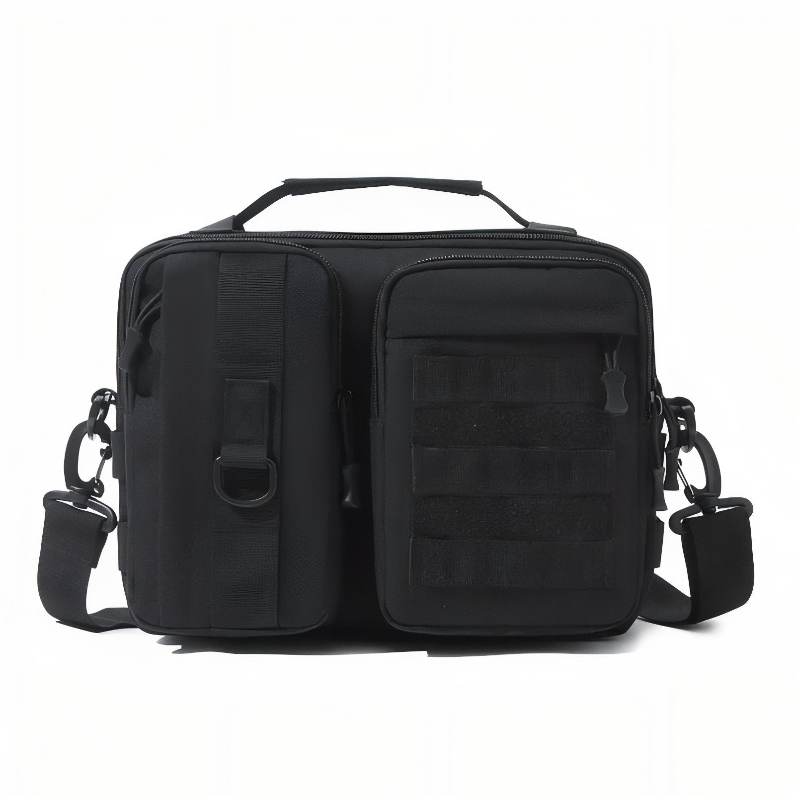 Sac Bandoulière Homme Militaire - Noir