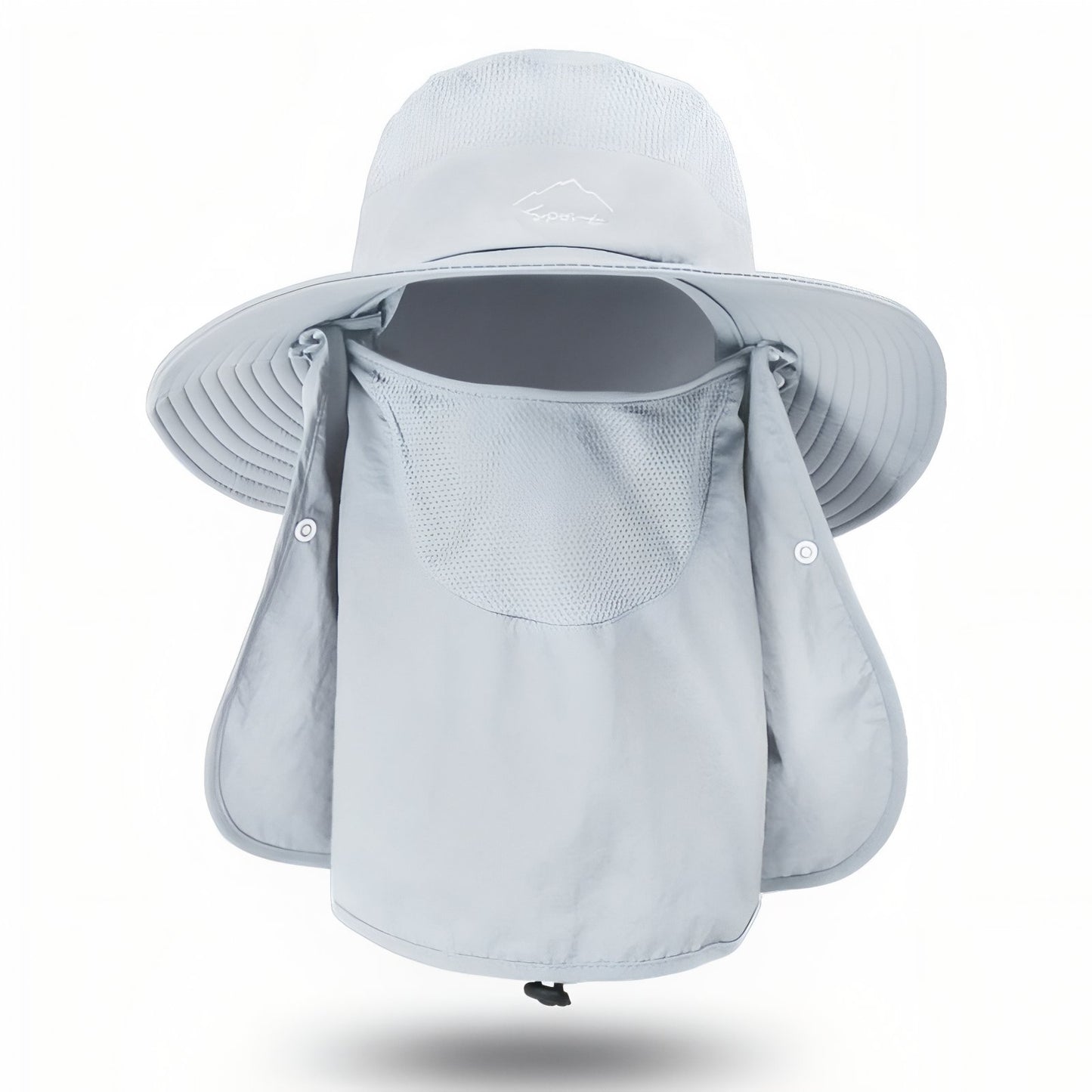 Chapeau Randonnée Anti UV - Gris Clair - 56-62CM