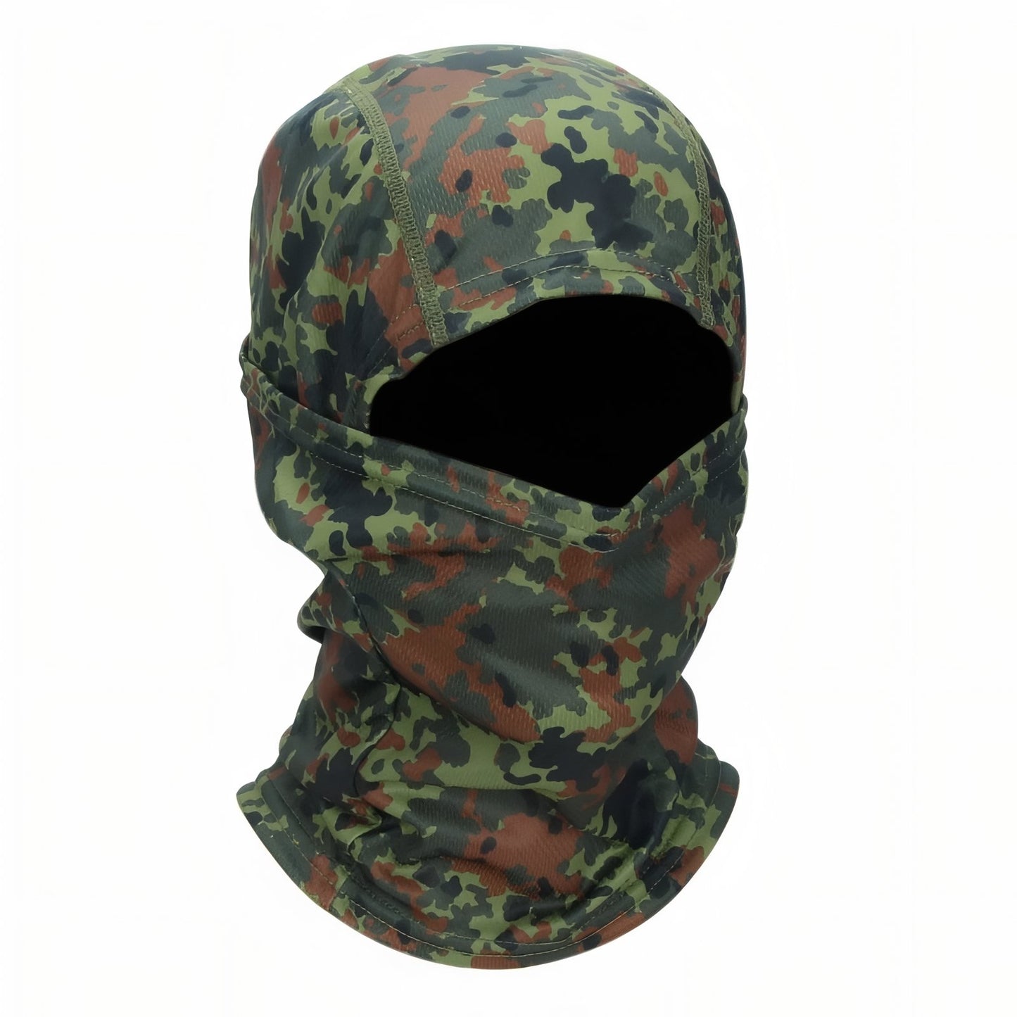 Cagoule Camouflage Militaire - Vert Camouflage et Marron Camouflage - 56-60cm