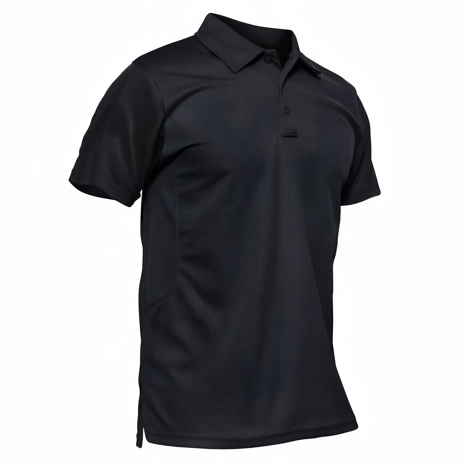 Tee-Shirt Randonnée Anti-Transpirant Homme - Noir Profond