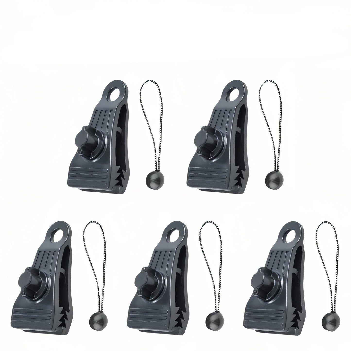 Pince Bâche De Tente - 5pcs avec Tendeur