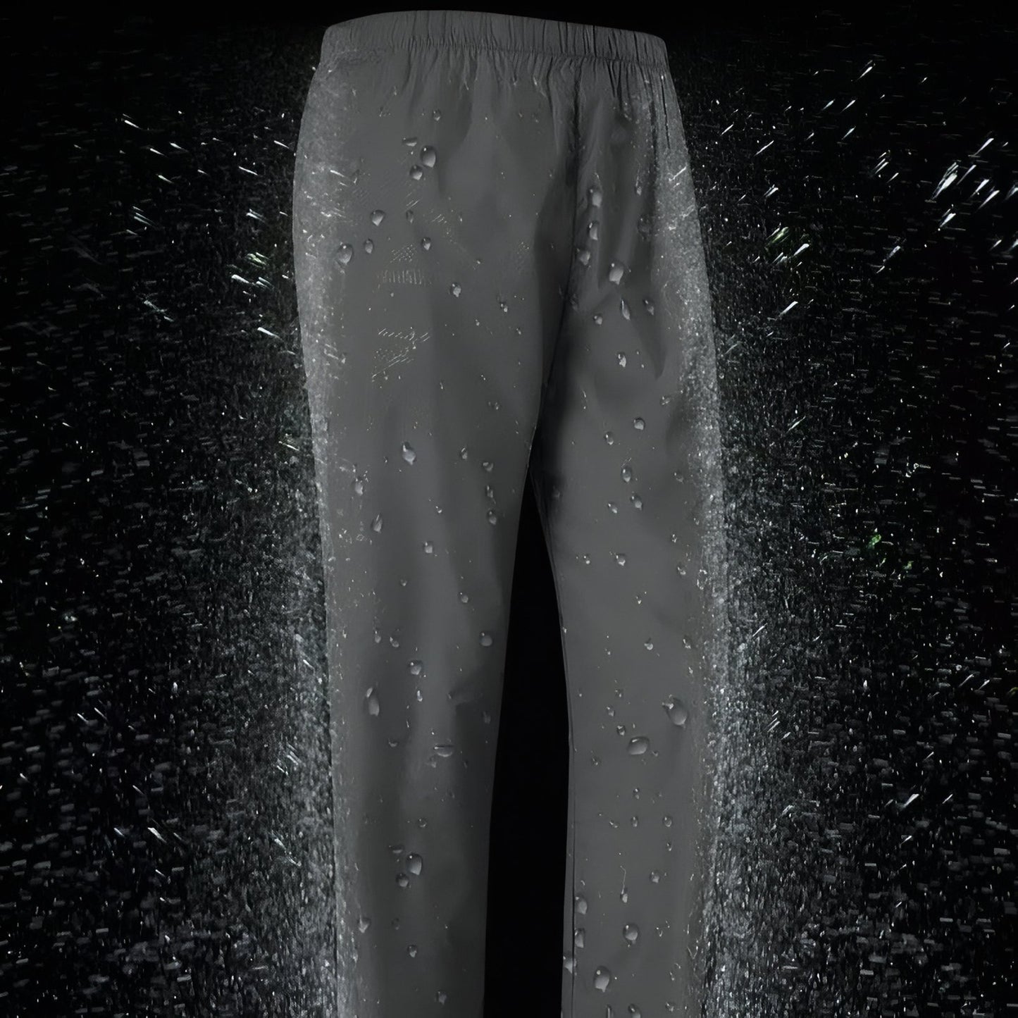Pantalon Étanche Randonnée gros plan éclaboussures - Gris Foncé - Noir - Bleu Ciel - Turquoise - Rouge