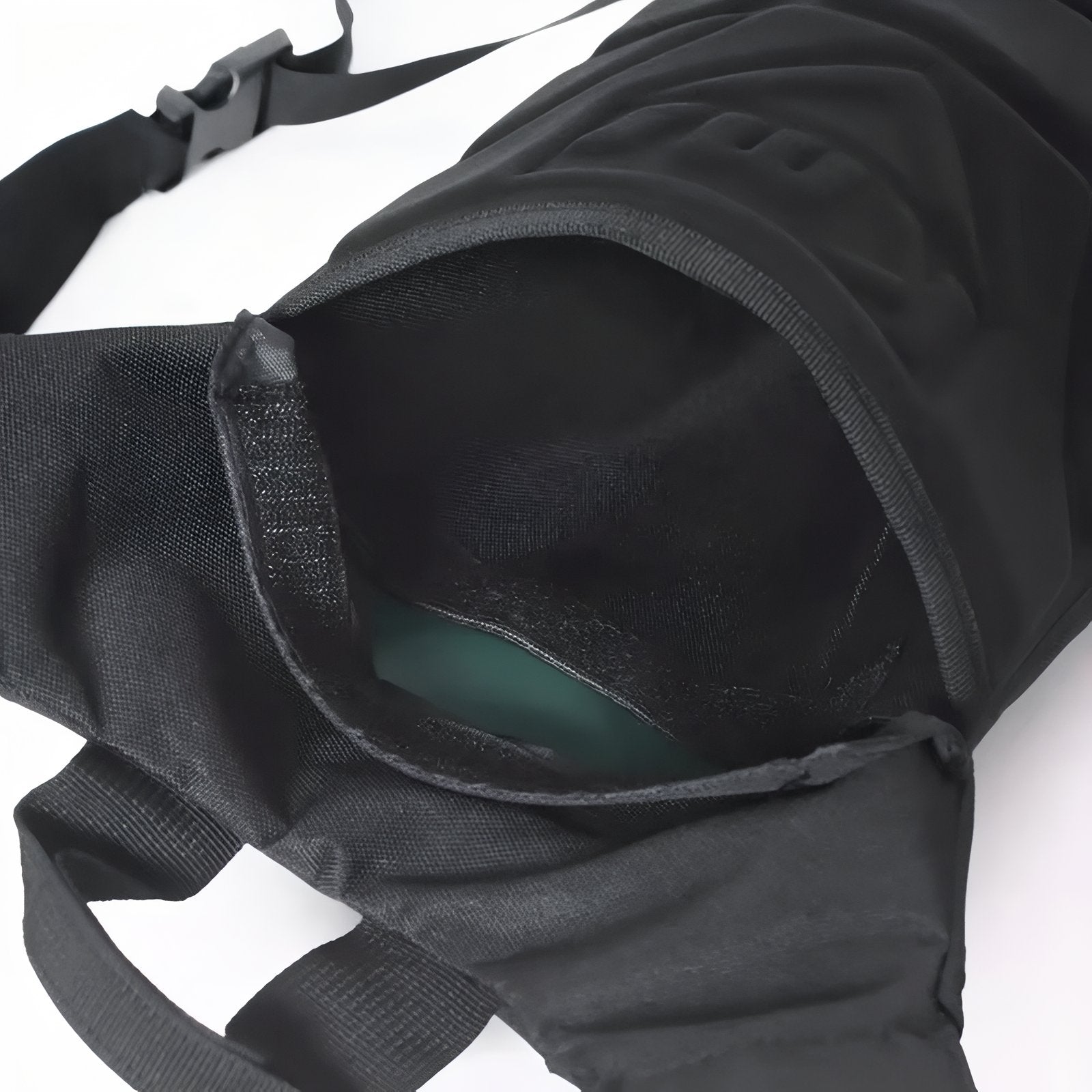 Sac Gourde Randonnée 3L compartiment ouvert - Beige - Vert Olive - Noir