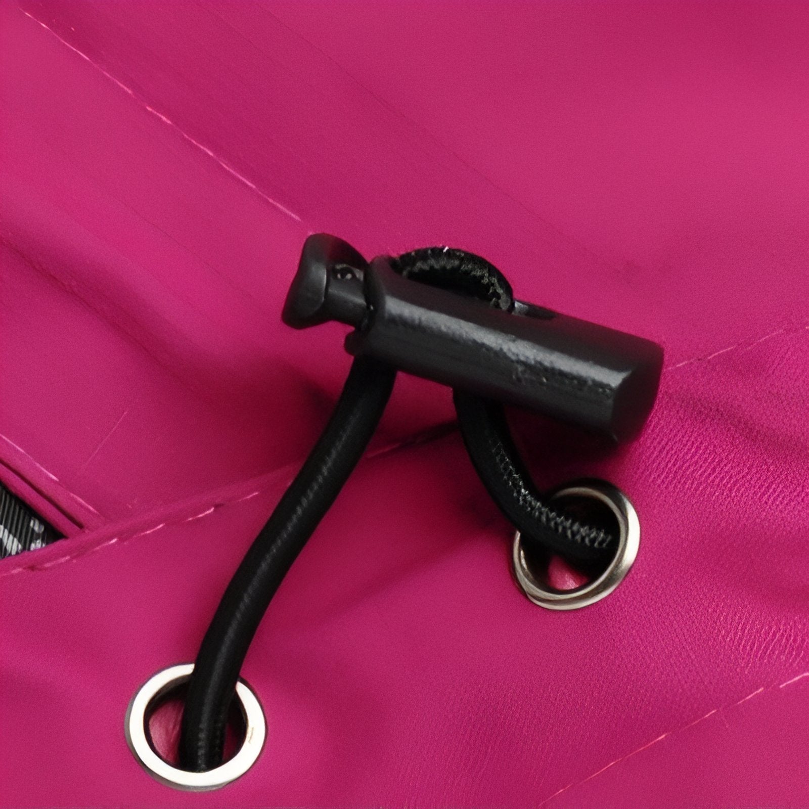 Veste Randonnée Femme Imperméable Et Respirante gros plan cordon de serrage - Rose Fuchsia - Rouge - Noir - Violet - Vert