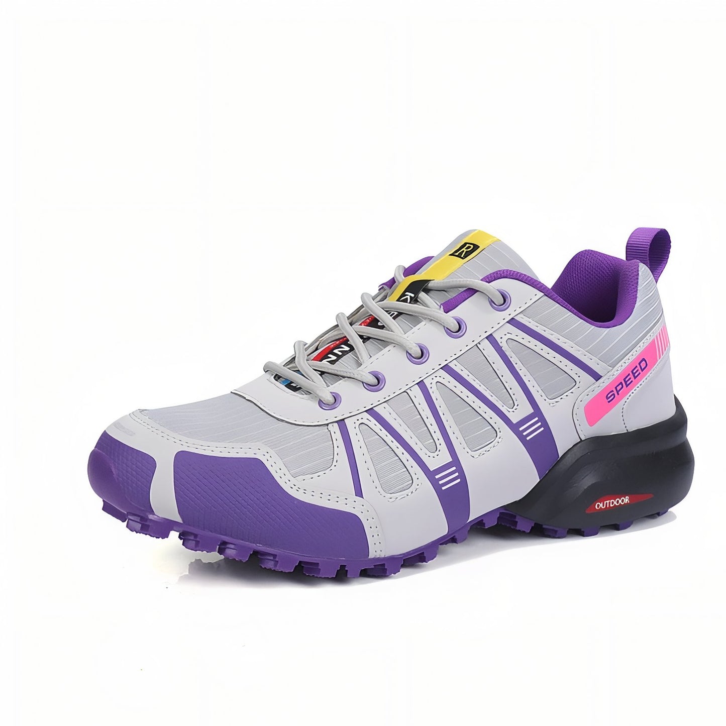 Chaussure Randonnée Femme Légère Violette - Gris et Violet