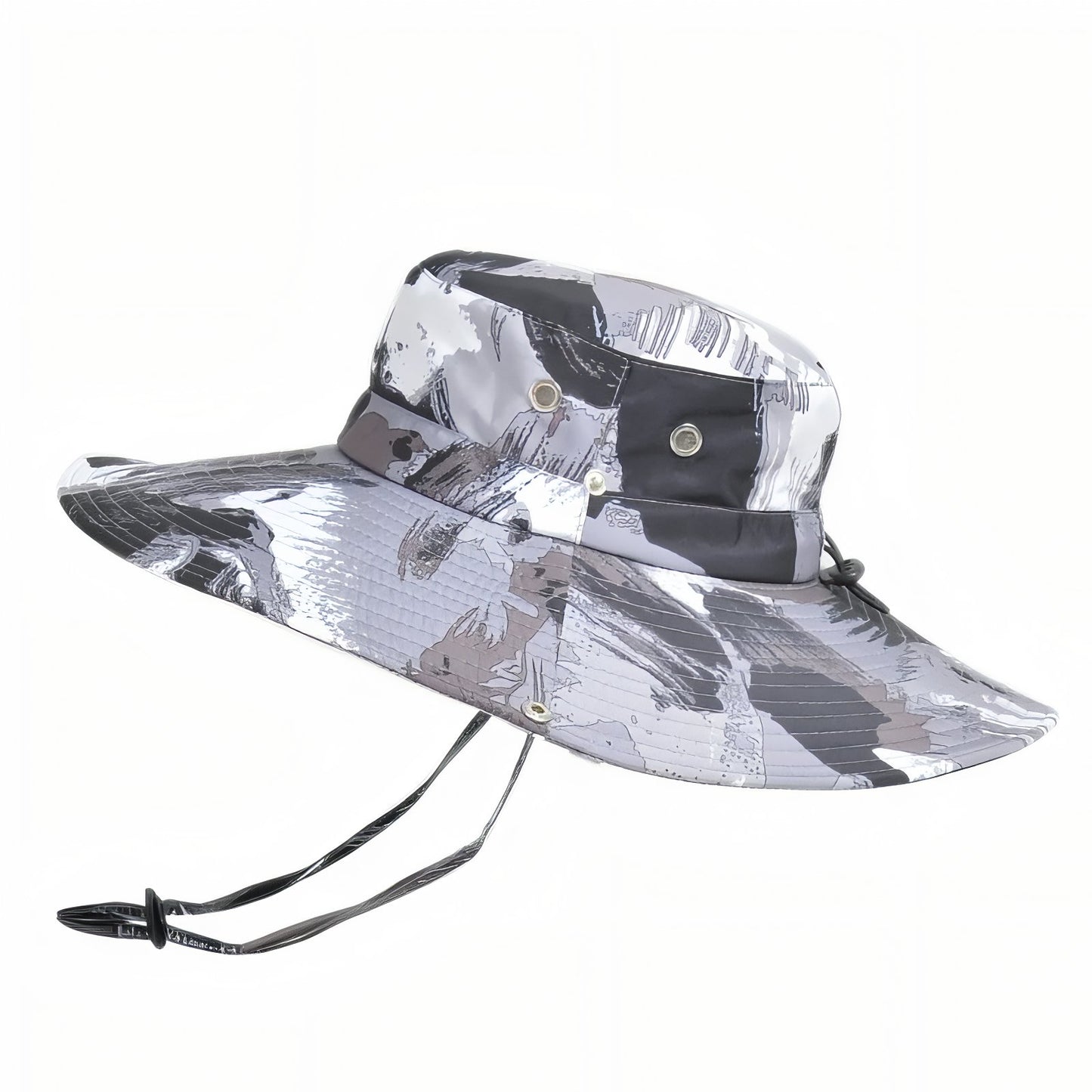 Chapeau Randonnée Camouflage - Gris - 57-59cm