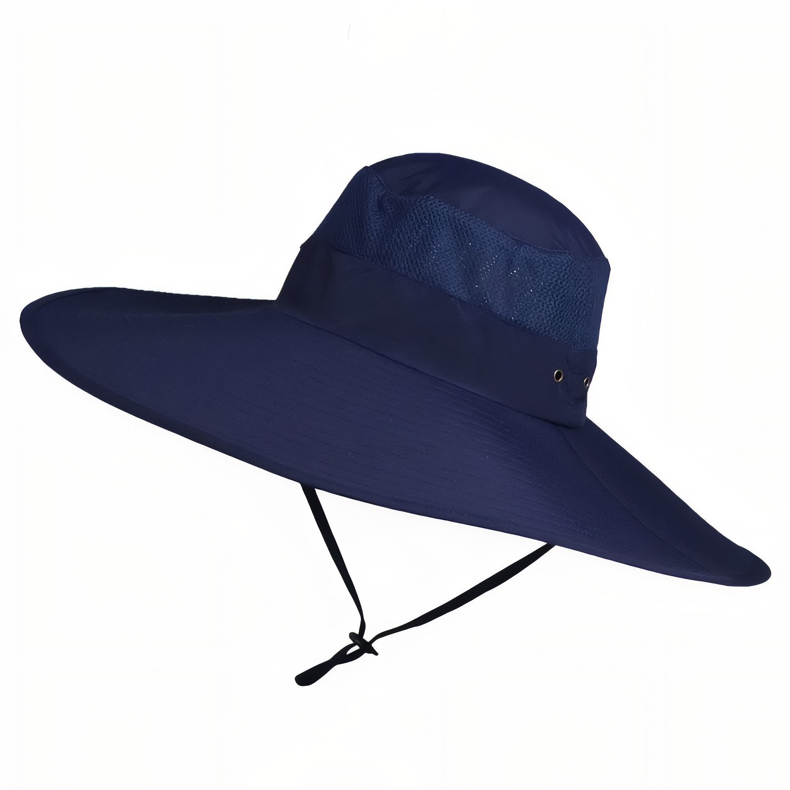 Chapeau À Large Bord Pour Randonnées - Bleu Marine - 58-62CM