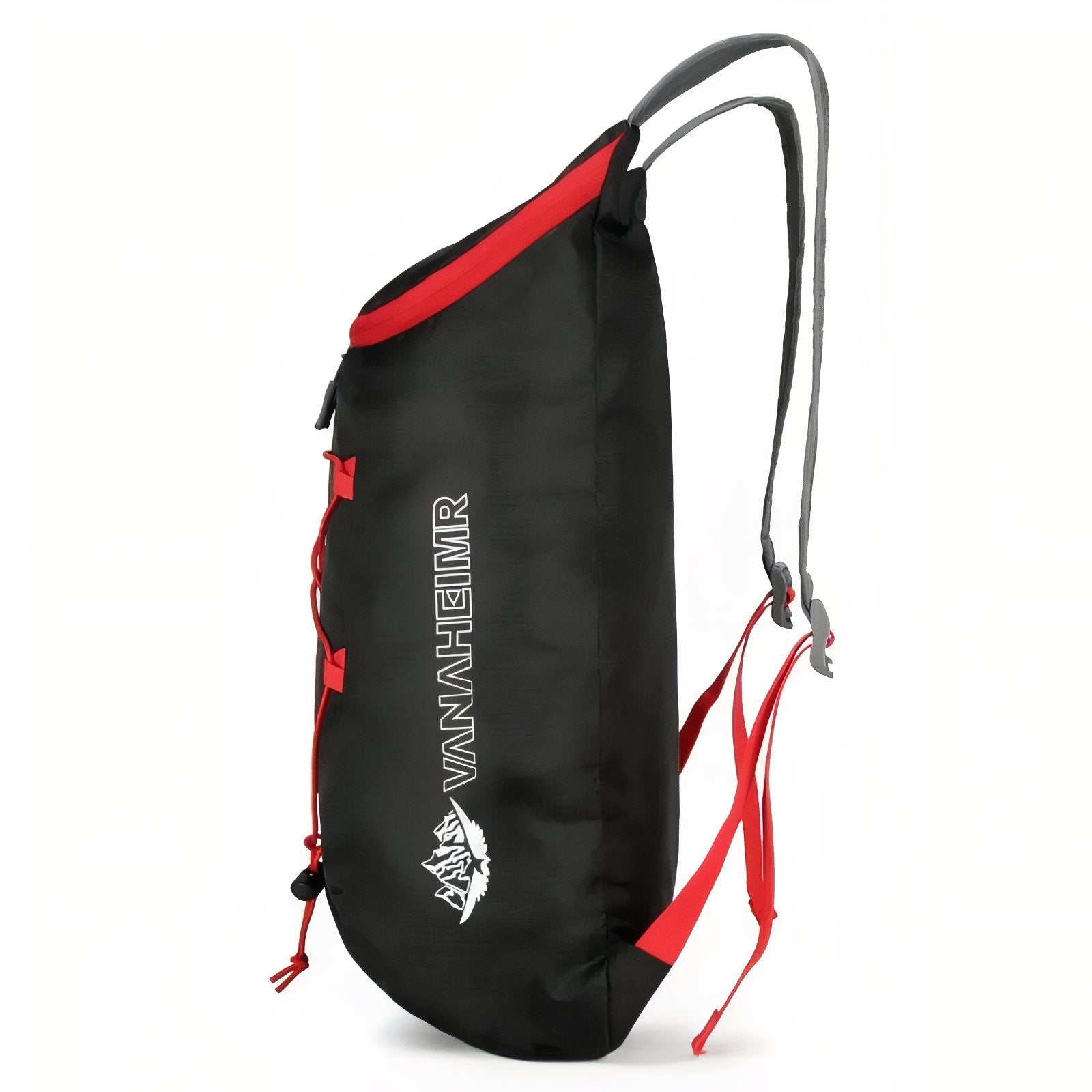 Sac à Dos Pliable Randonnée 20L gros plan sangle - Noir et Rouge - Bleu Marine et Orange - Gris et Bleu