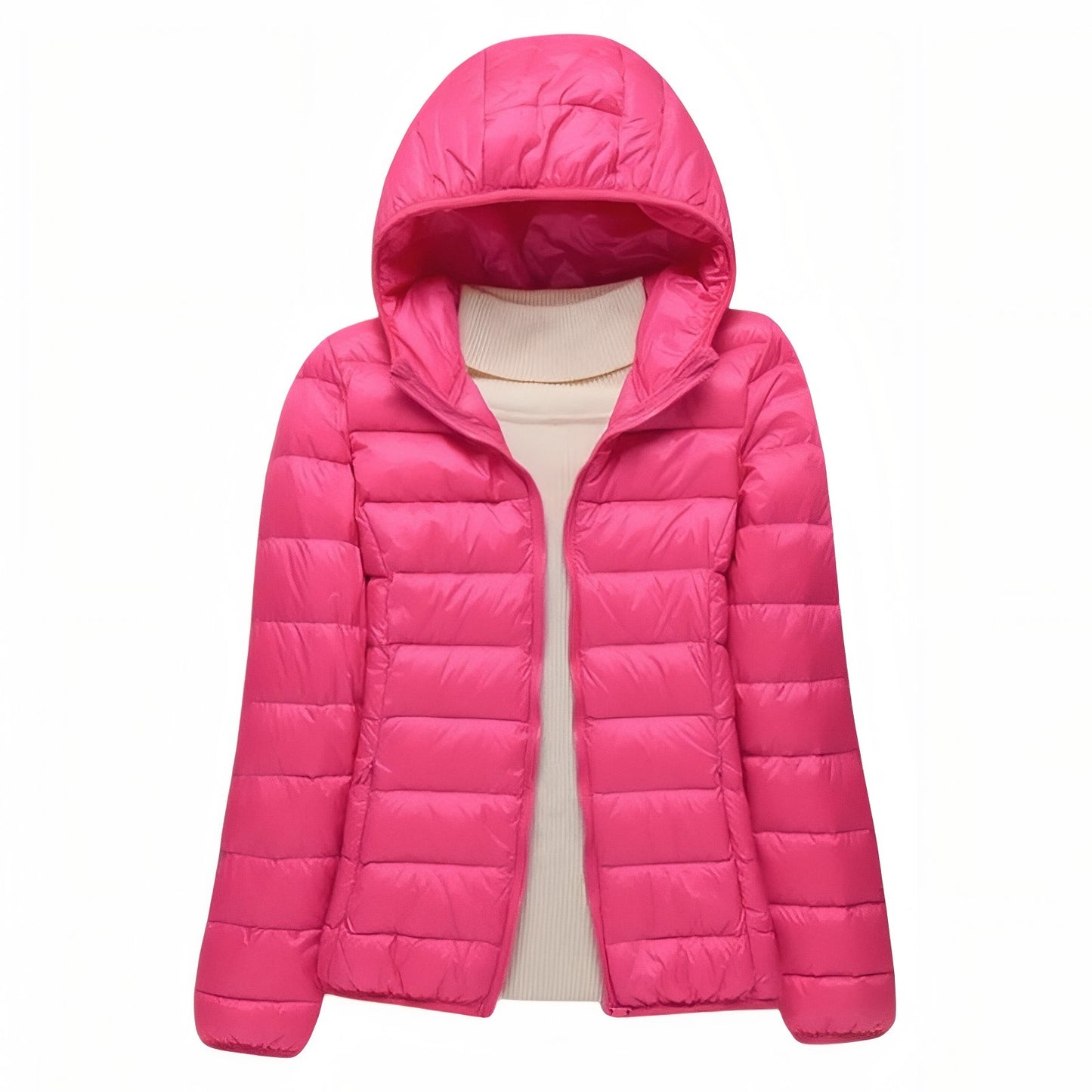 Doudoune Randonnée Compressible Femme - Rose