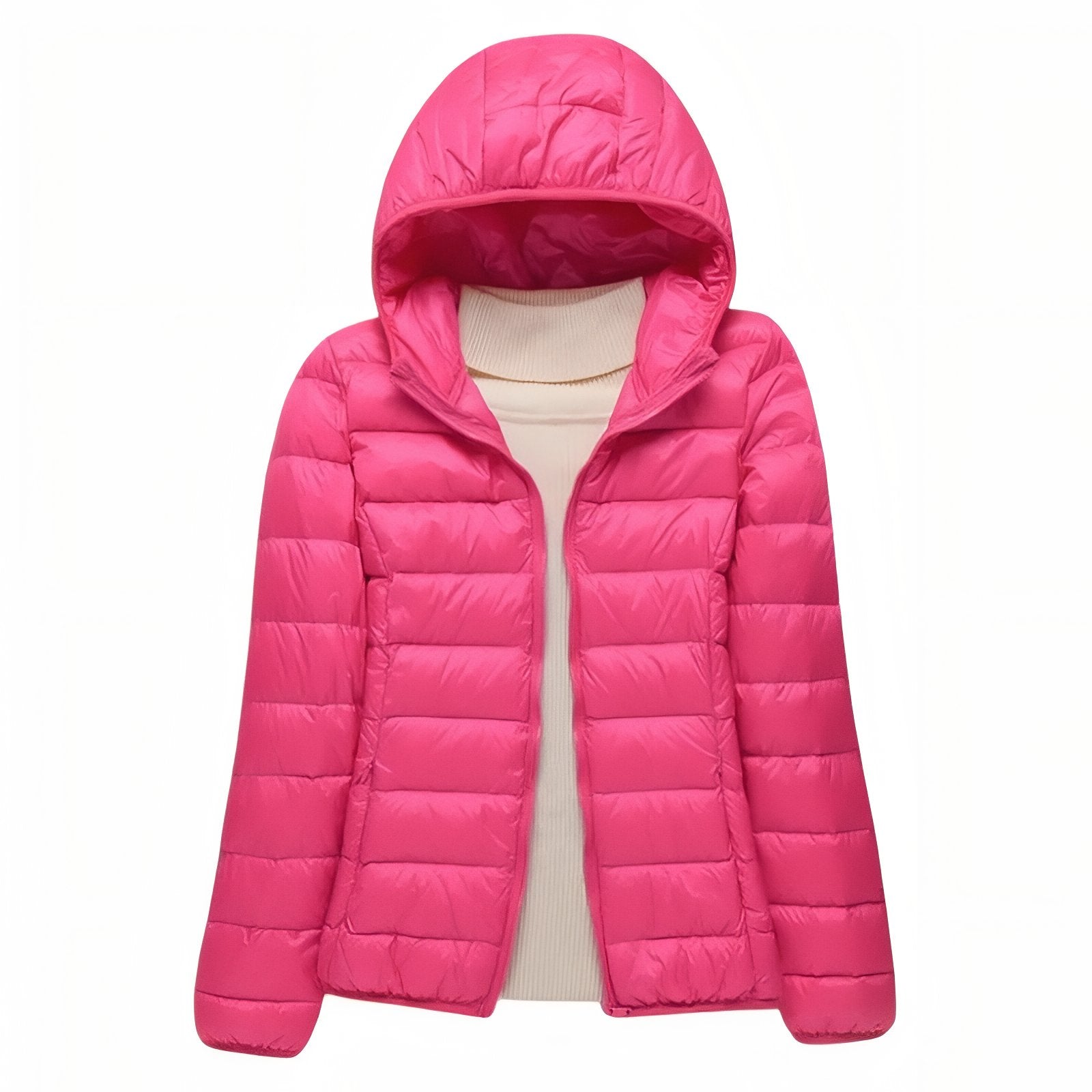 Doudoune Randonnée Compressible Femme - Rose