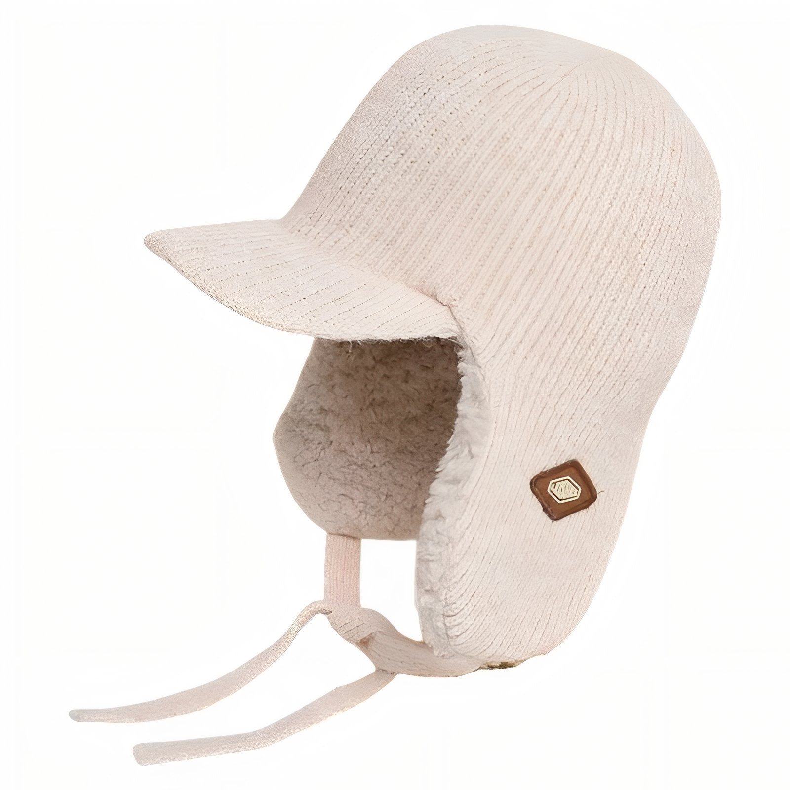 Bonnet Bombardier - Crème - 55-60cm