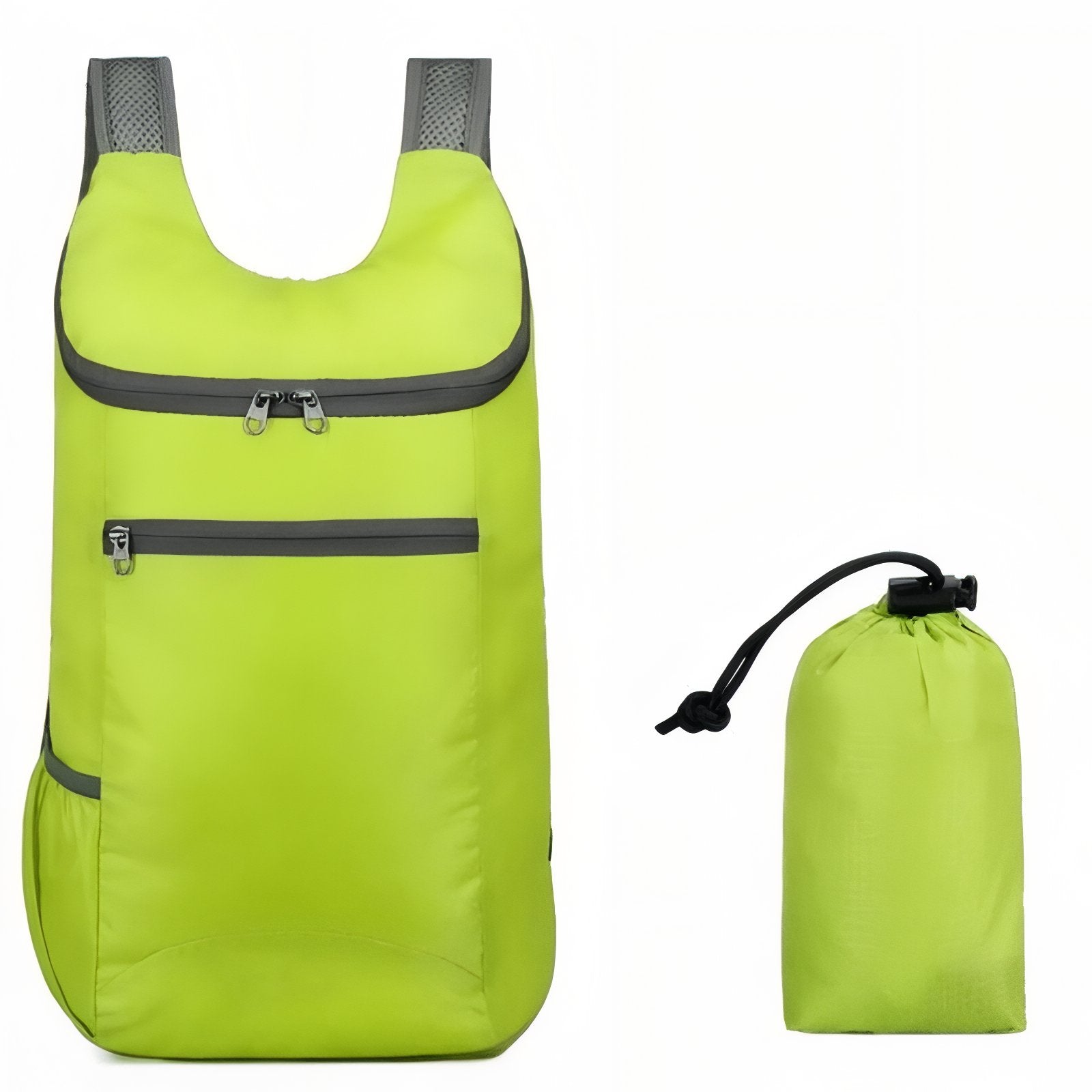 Sac à Dos Pliable Waterproof - Vert fluo